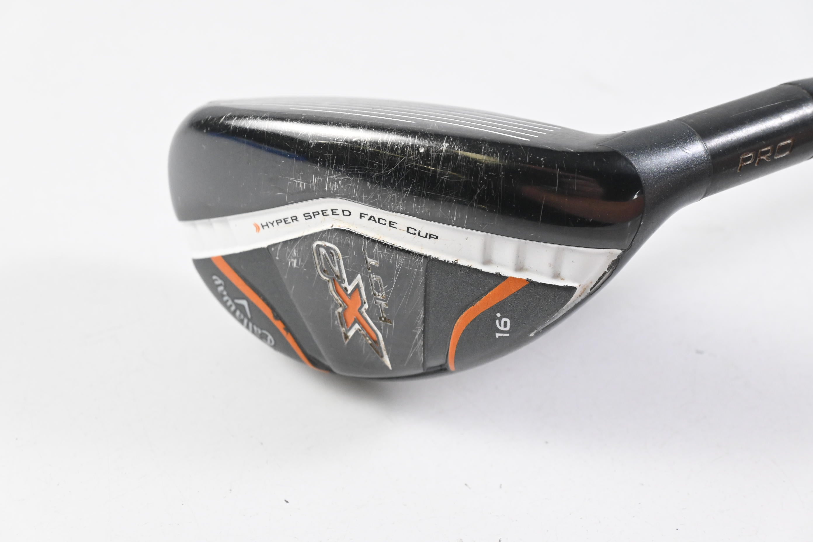 Callaway X2 Hot #2 Hybrid / 16 Degree / Stiff Flex Aldila Tour Green ATX 75
