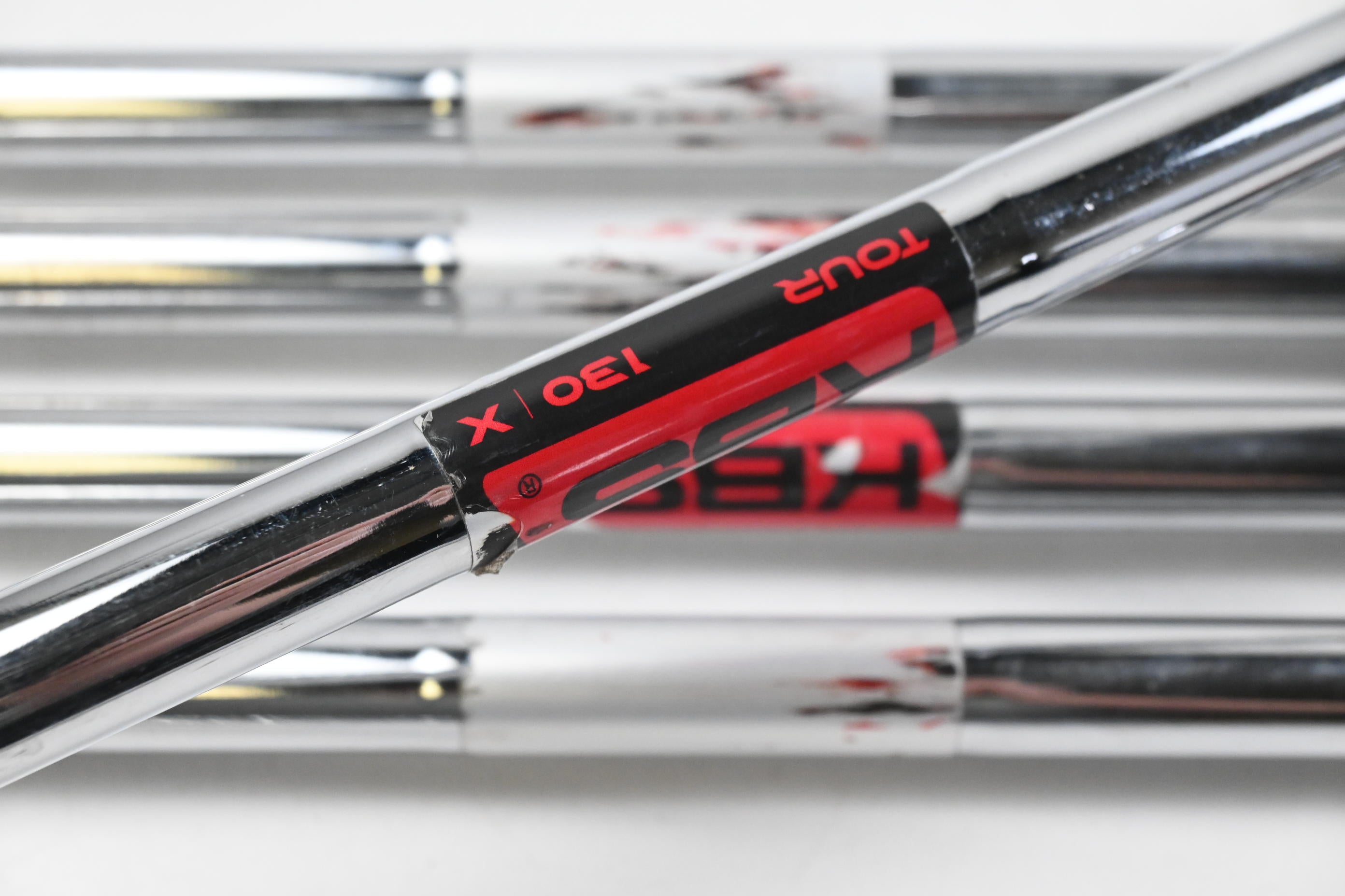 Ping Blueprint S Irons / 4-9i / Red Dot / X-Flex KBS Tour 130 Steel Shafts