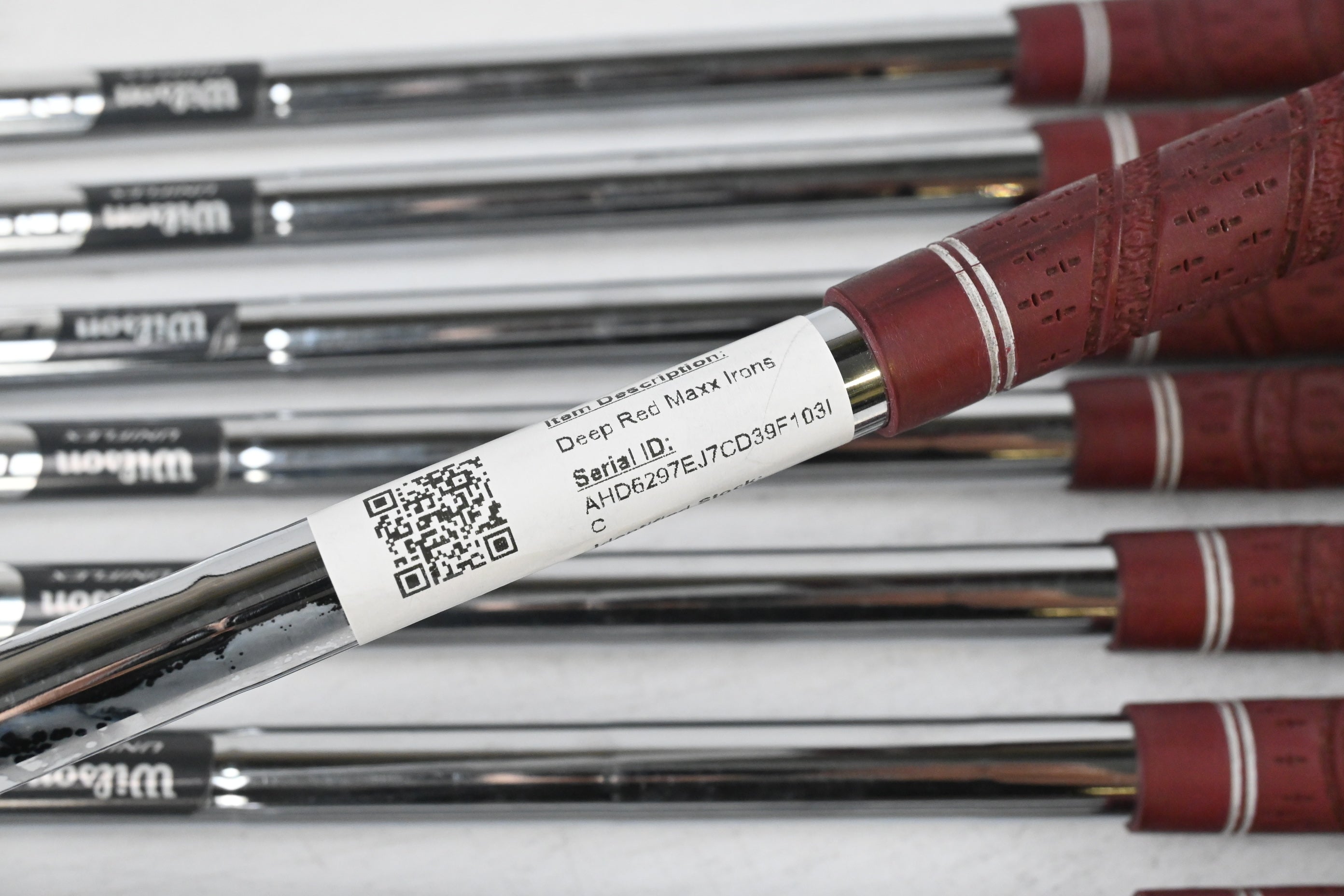 Wilson Deep Red Maxx Irons / 4-PW+SW / Uniflex Wilson Deep Red Shafts