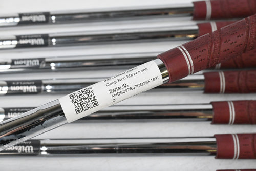 Wilson Deep Red Maxx Irons / 4-PW+SW / Uniflex Wilson Deep Red Shafts