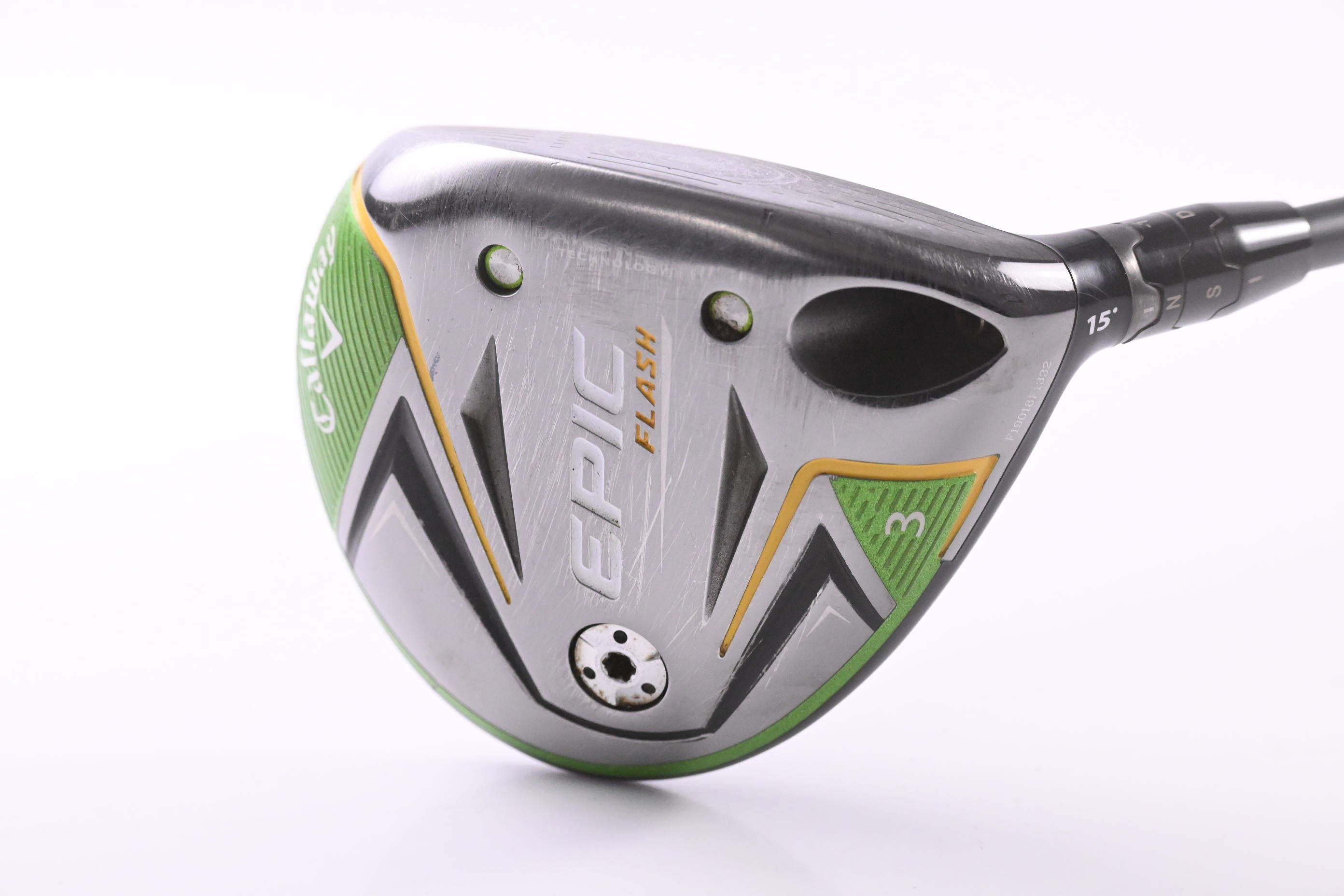 Callaway Epic Flash #3 Wood / 15 Degree / Stiff Flex HZRDUS Smoke Black 70 Shaft