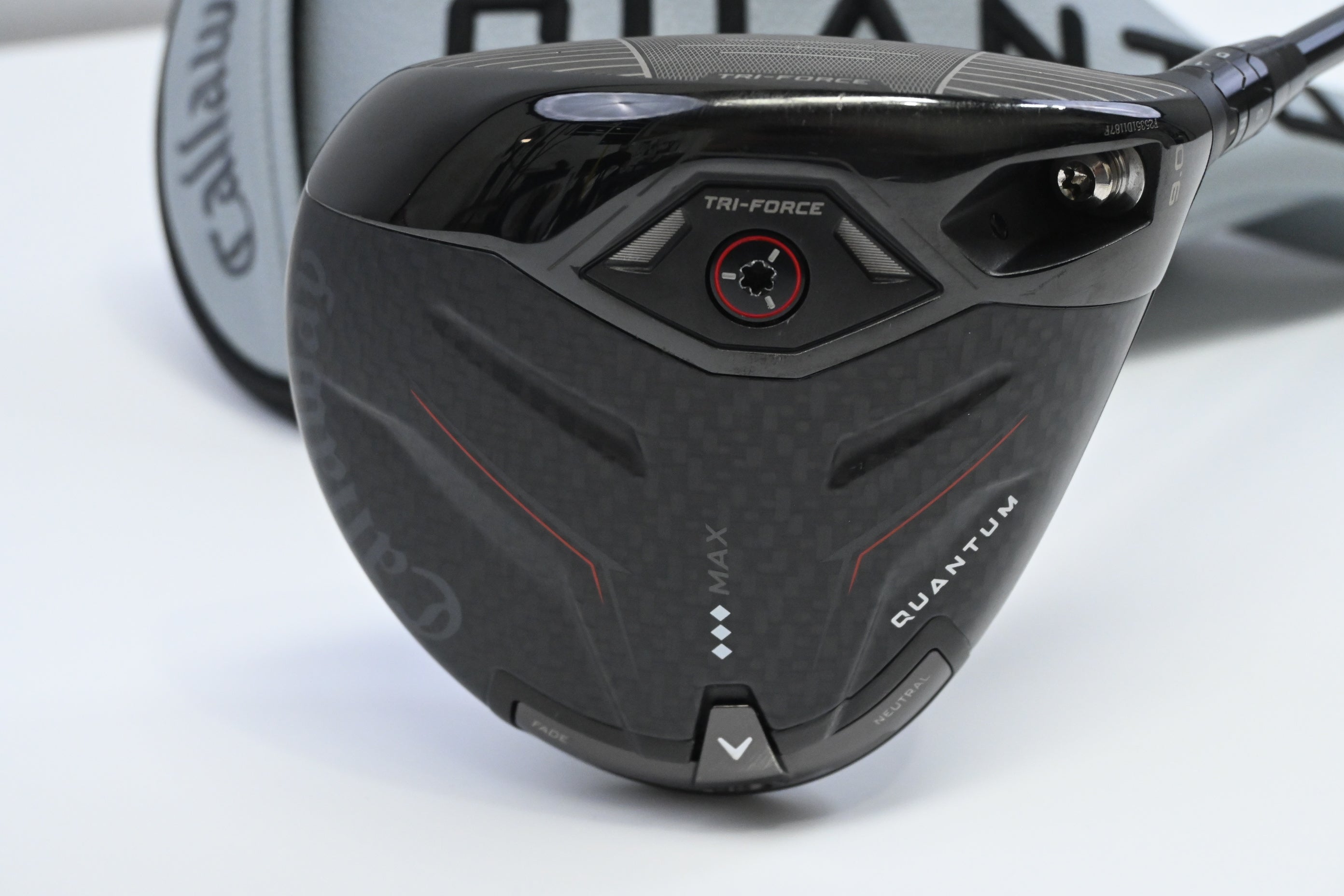 Callaway Quantum Triple Diamond Max Driver / 9 Degree / Stiff Flex Ventus Black