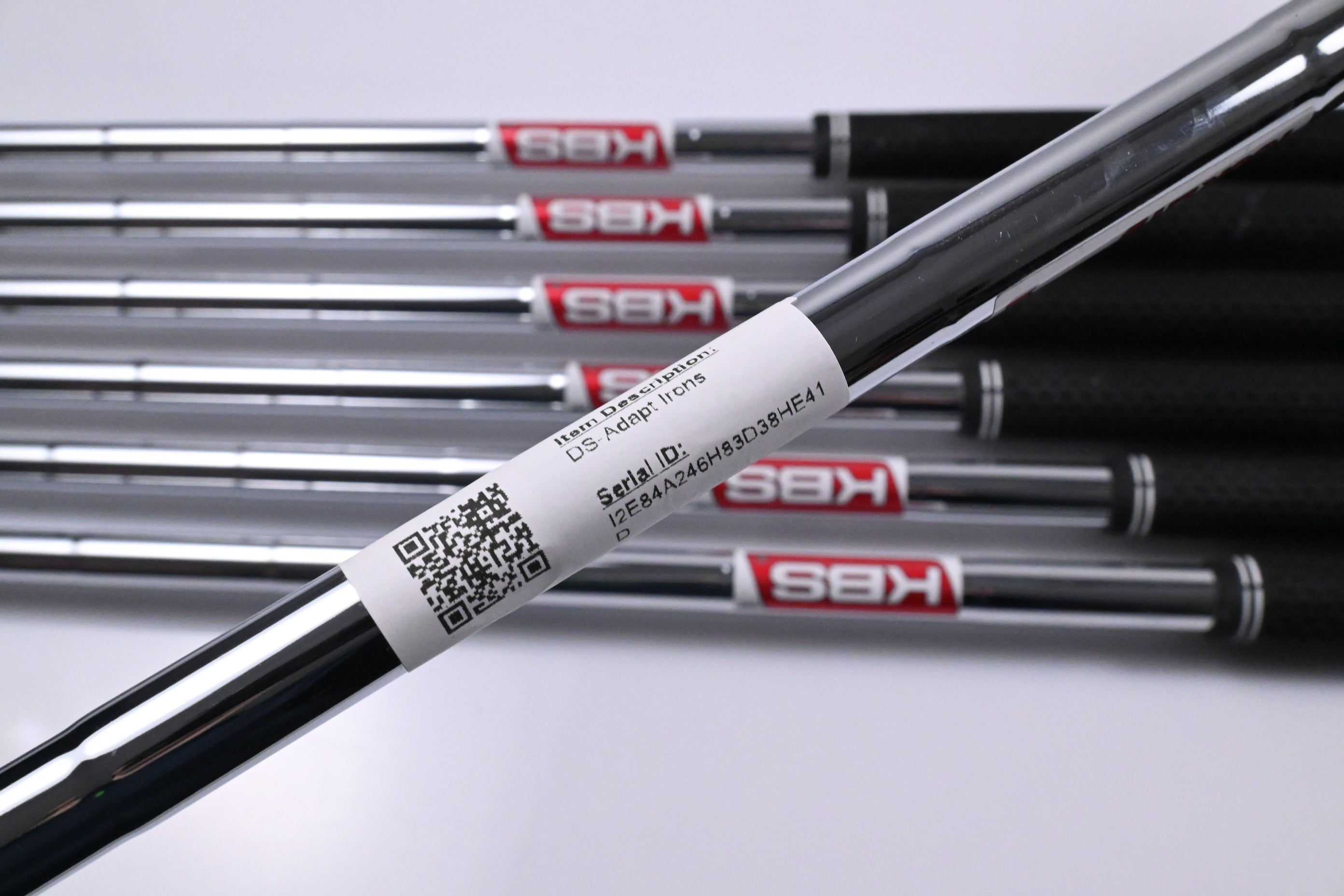 Cobra DS-Adapt Irons / 4-PW / Stiff Flex KBS Tour Lite Shafts