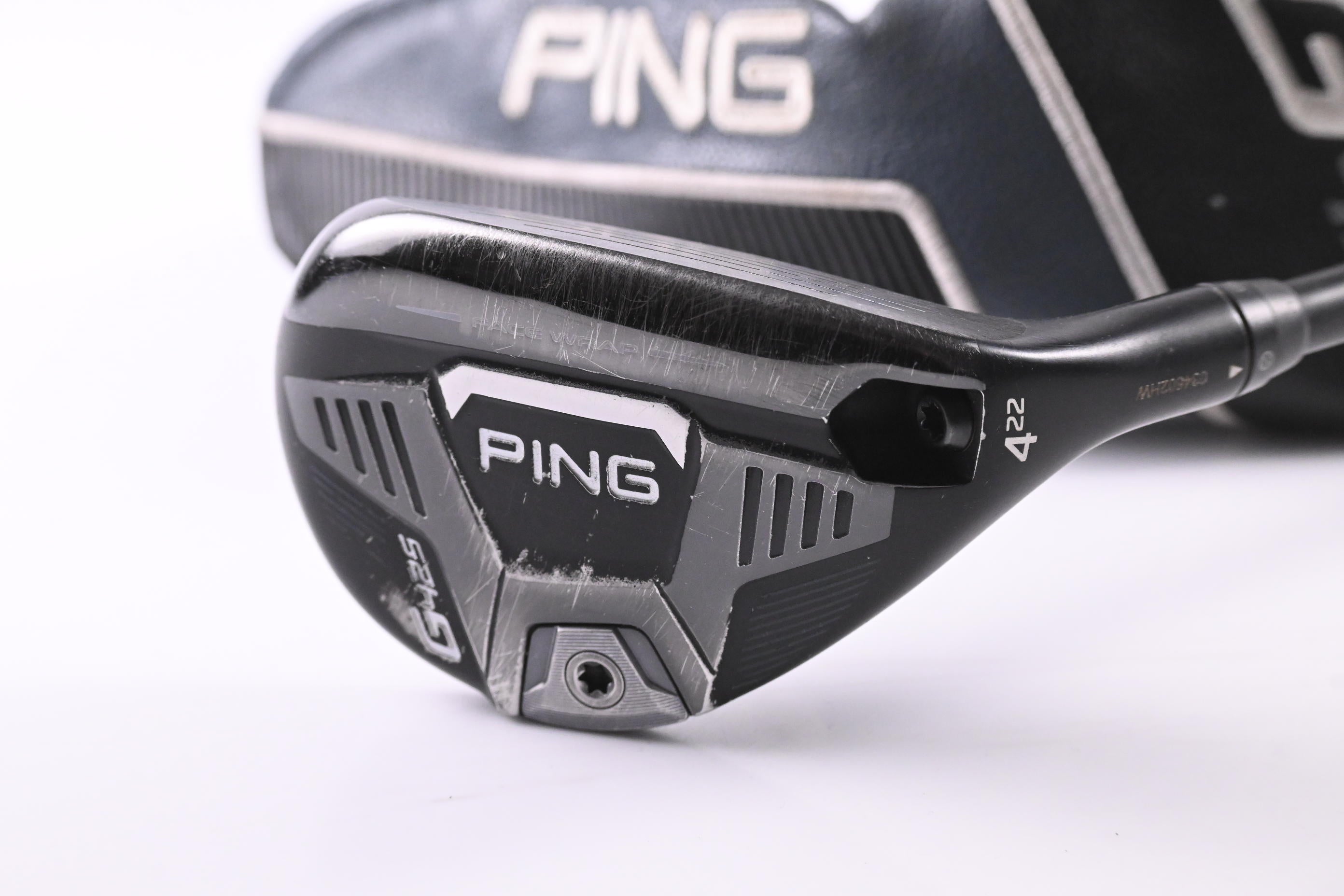 Ping G425 #4 Hybrid / 22 Degree / Stiff Flex Ping Alta CB Black 70 Shaft