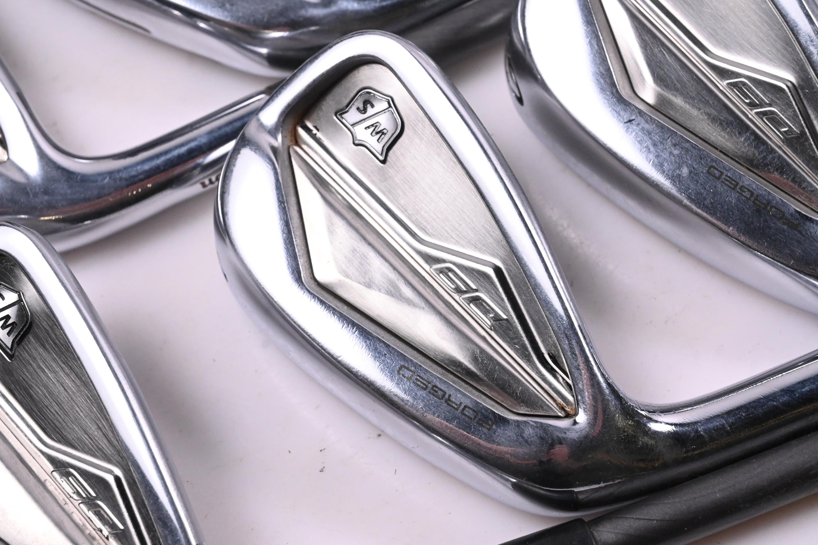 Left Hand Wilson D9 Forged Irons / 4-PW / Regular Flex Evenflow 65 Shafts