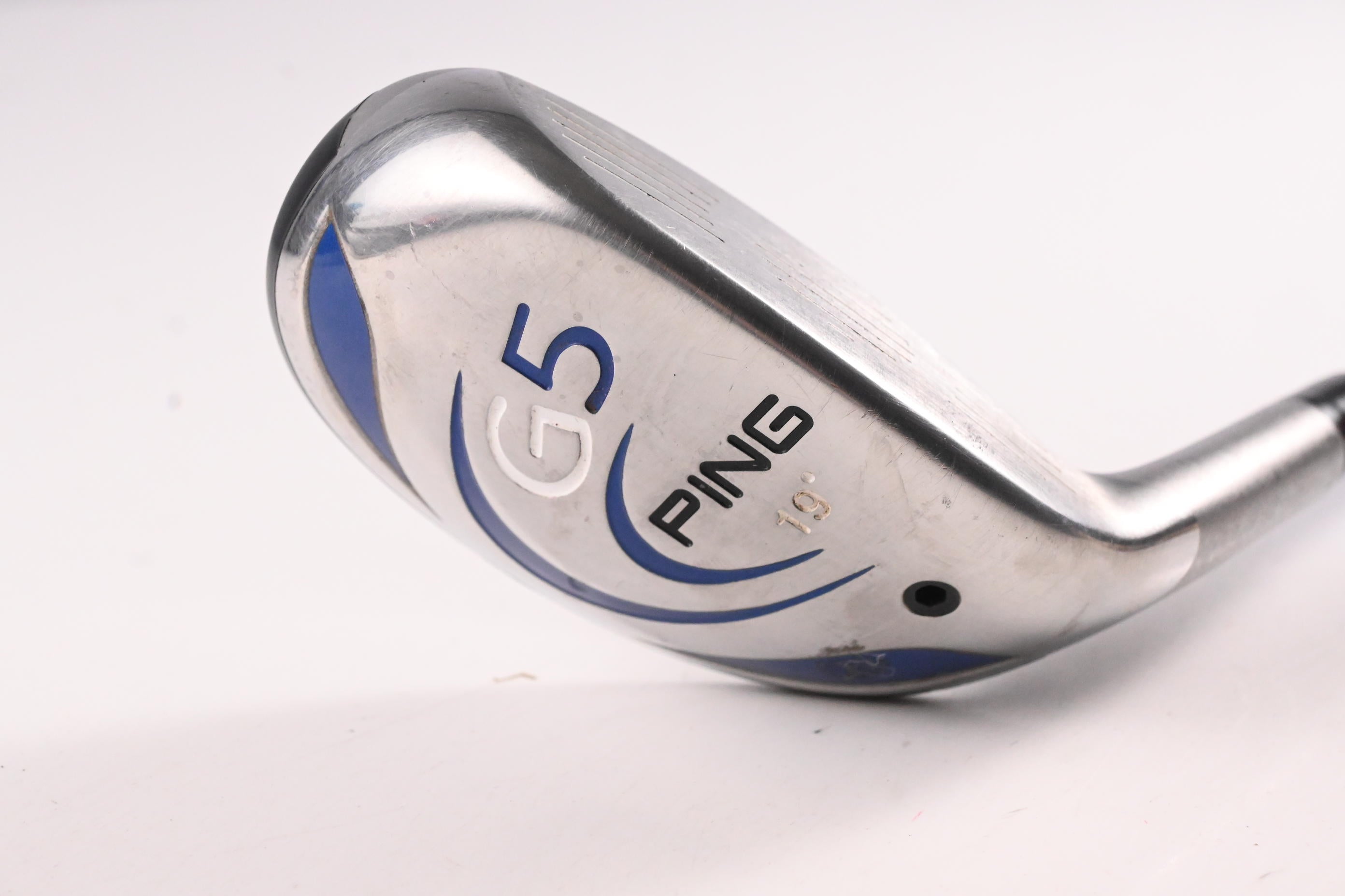 Ping G5 #3 Hybrid / 19 Degree / Regular Flex Graffaloy Pro Launch Blue Shaft