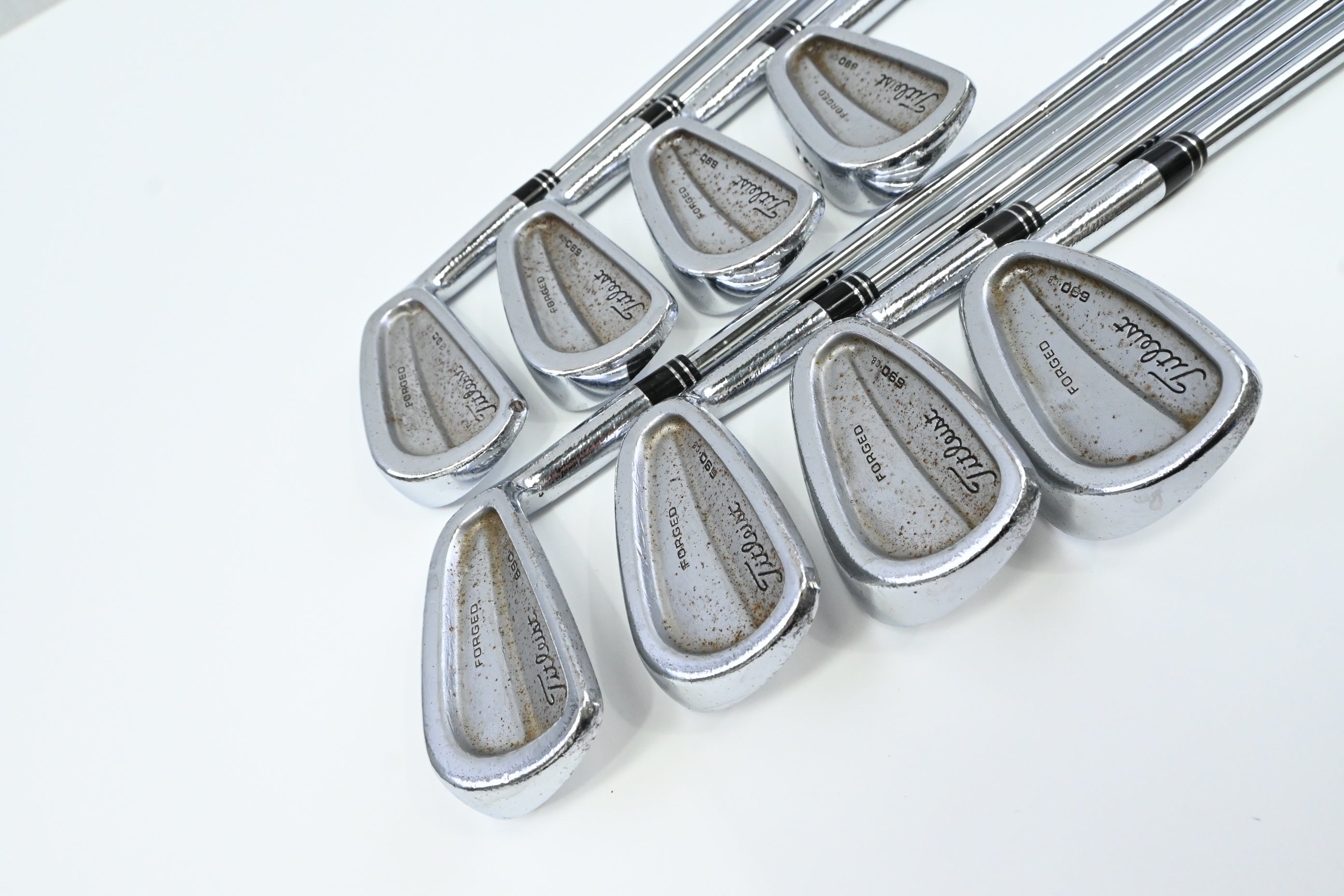 Titleist 690.CB Irons / 3-PW / Regular Flex KBS Tour Shafts