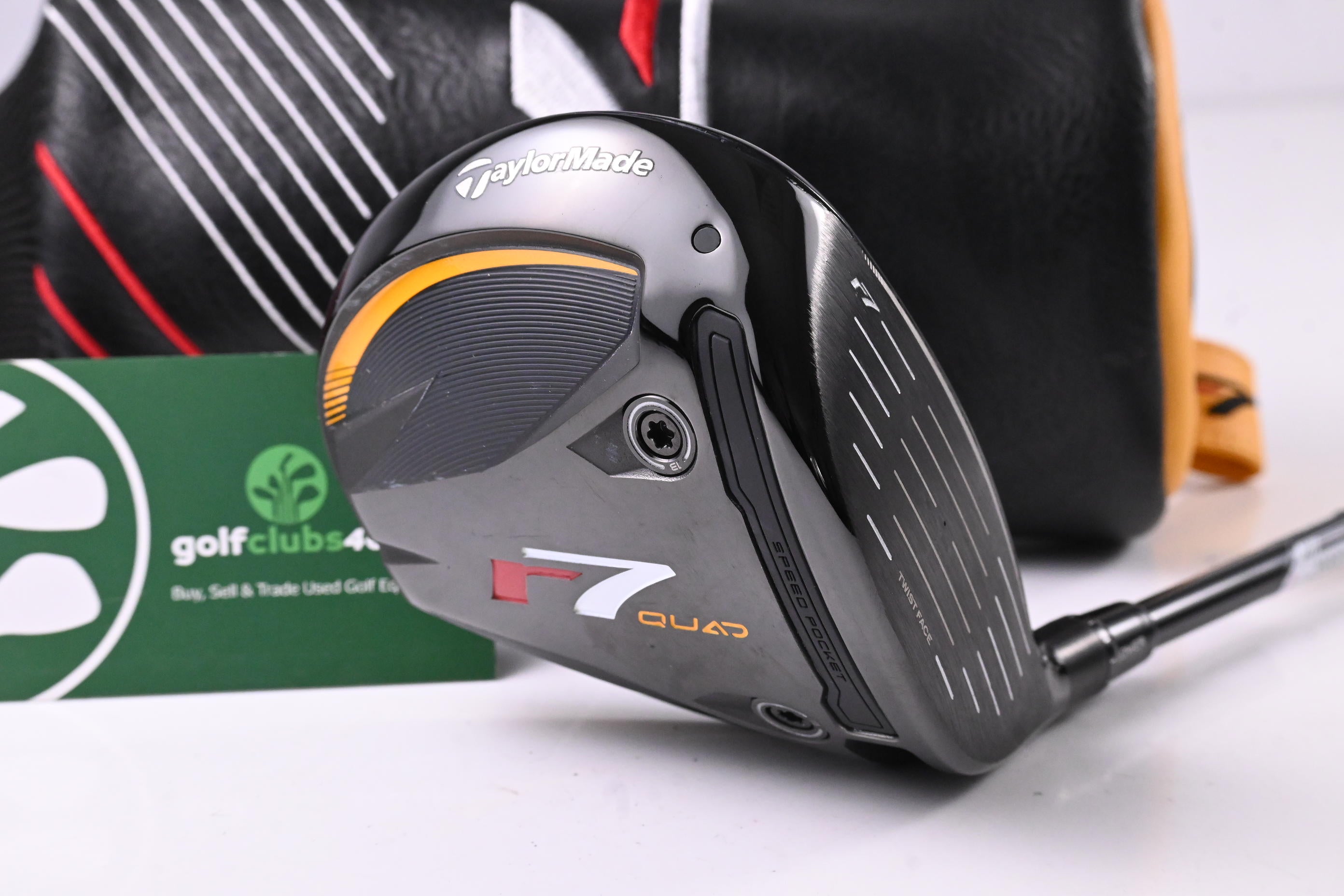 Taylormade R7 Quad Mini Driver / 13.5 Degree / Stiff Flex Fujikura Speeder MD 6
