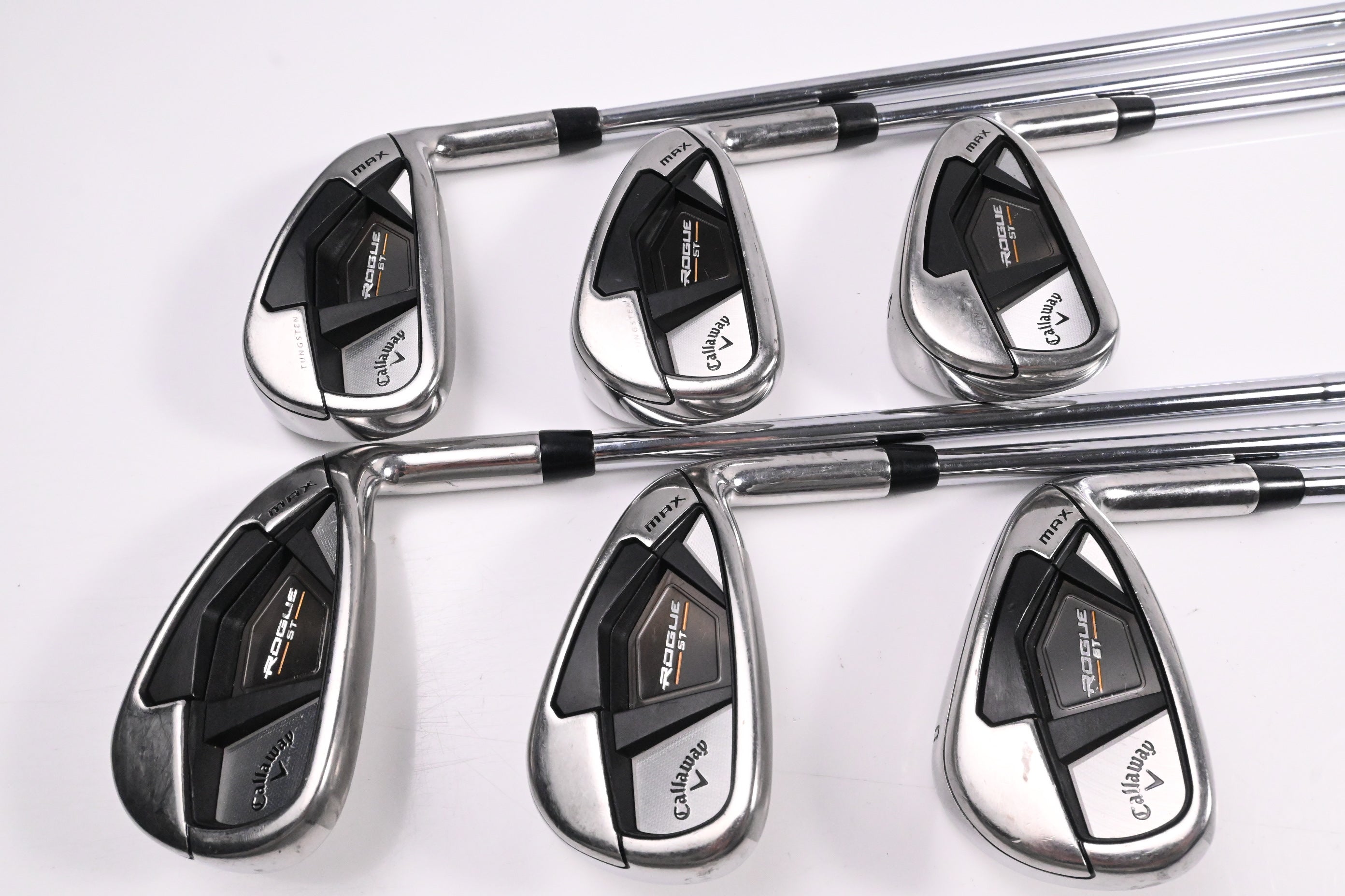Callaway Rogue ST Max Irons / 5-PW / Stiff Flex Elevate MPH 95 Shafts