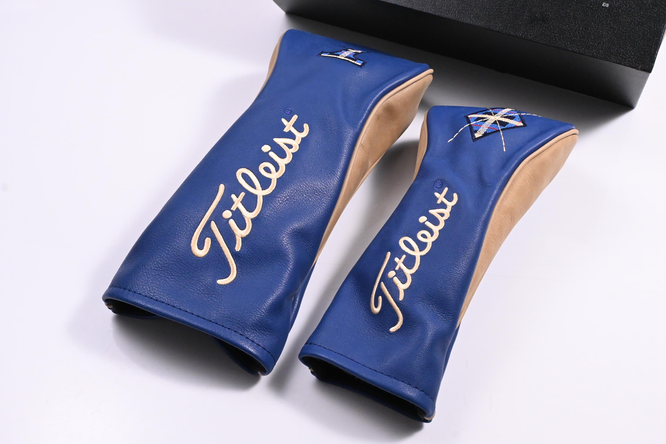 Titleist Limited Edition Premium Leather Headcover Set / Driver, Fairway