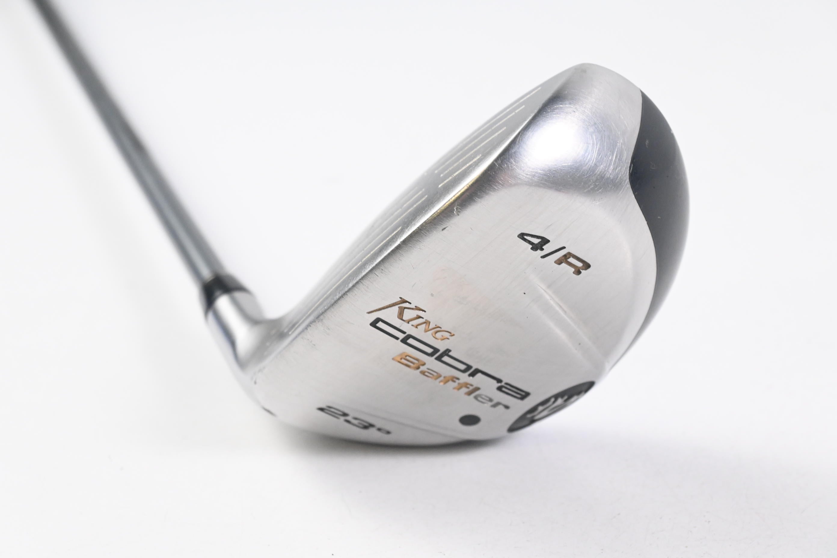 Left Hand Cobra King Baffler #4 Hybrid / 23 Degree / Regular Flex Aldila NV-HL