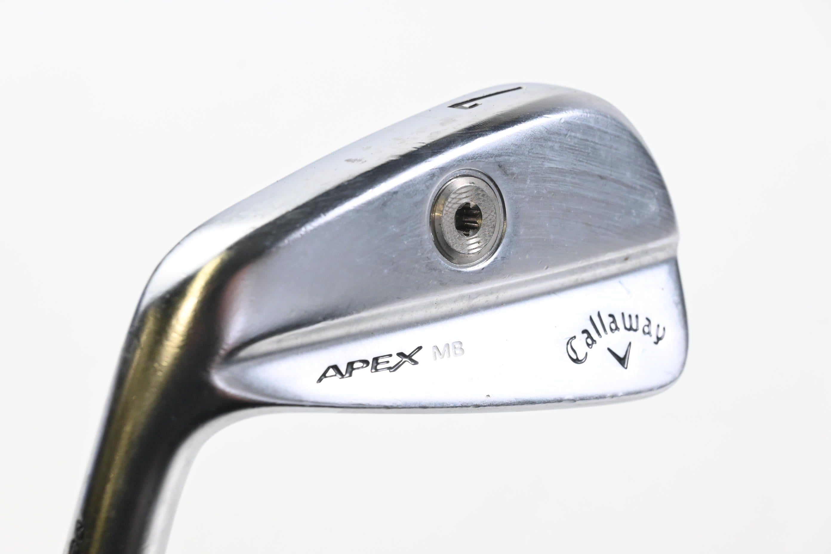 Left Hand Callaway Apex MB 21 #7 Iron / Stiff Flex Project X L5 120 Shaft