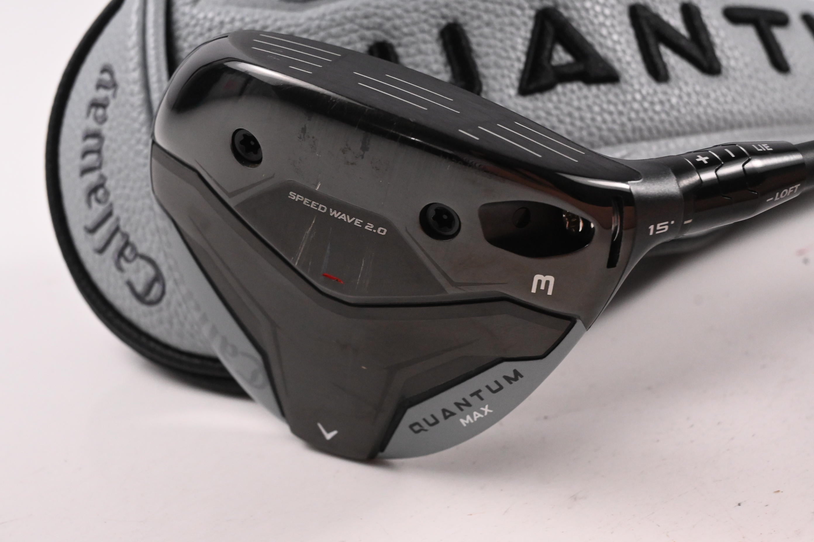 Callaway Quantum Max #3 Wood / 15 Degree / Regular Flex Vanquish 4 Shaft