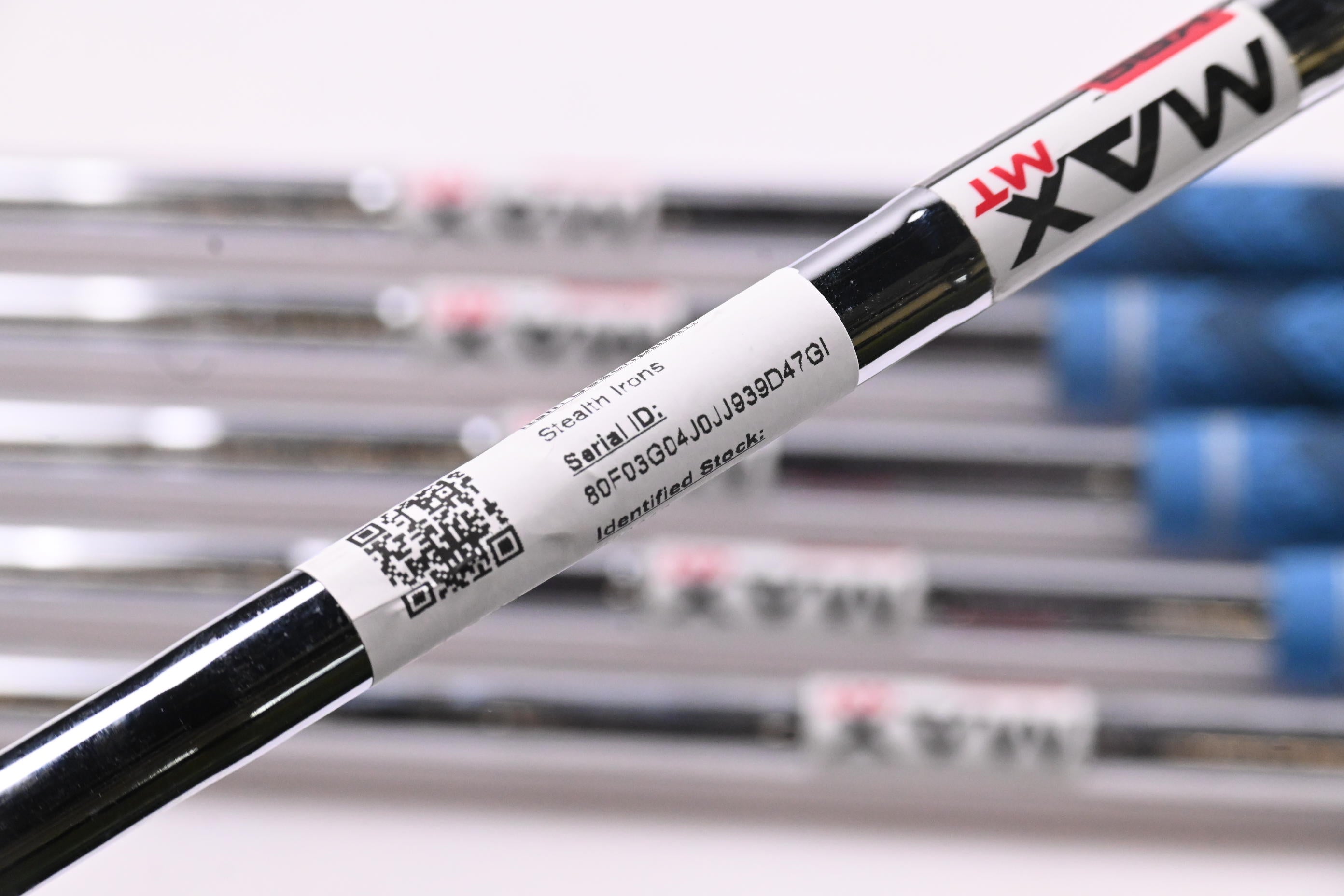 Taylormade Stealth Irons / 5-PW / Regular Flex KBS MAX MT 85 Shafts