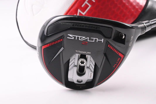 Taylormade Stealth 2 Plus #5 Wood / 18 Degree / Stiff Flex Kai'Li Red 75 Shaft