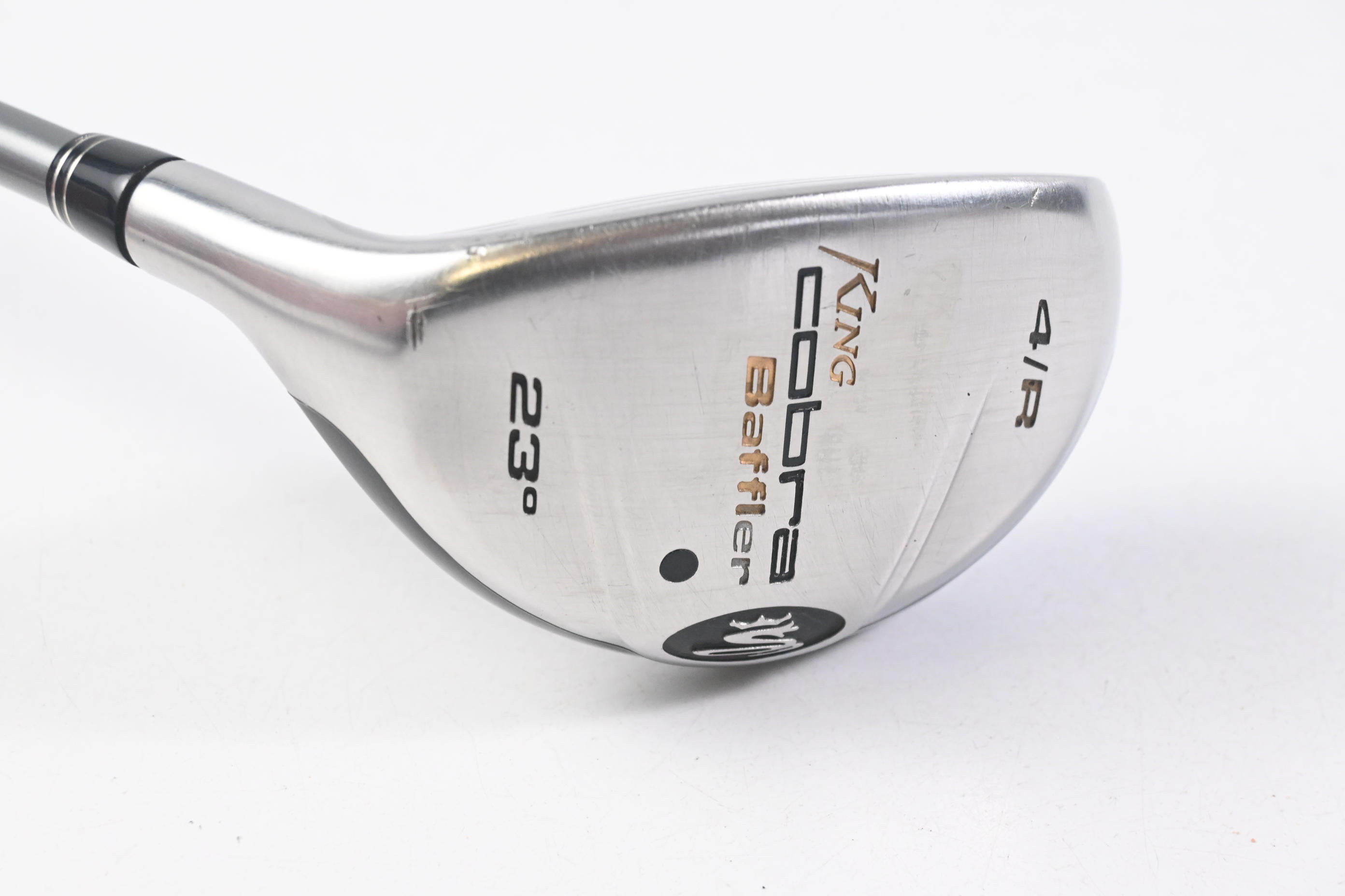 Left Hand Cobra King Baffler #4 Hybrid / 23 Degree / Regular Flex Aldila NV-HL