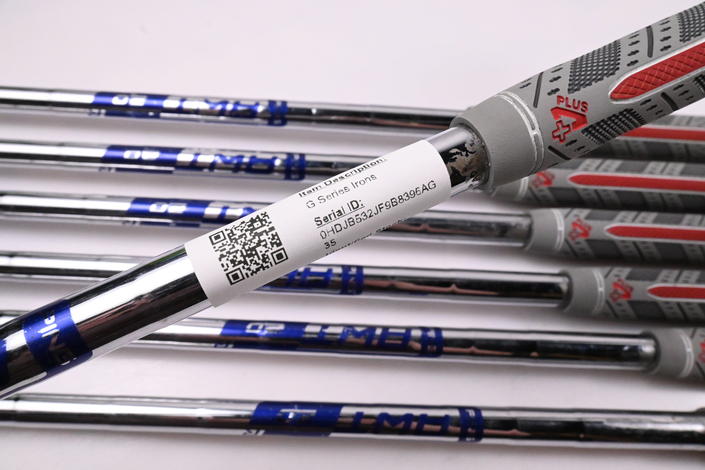 Ping G Series Irons / 4-PW / Yellow Dot / Regular Flex Ping AWT 2.0 Shafts
