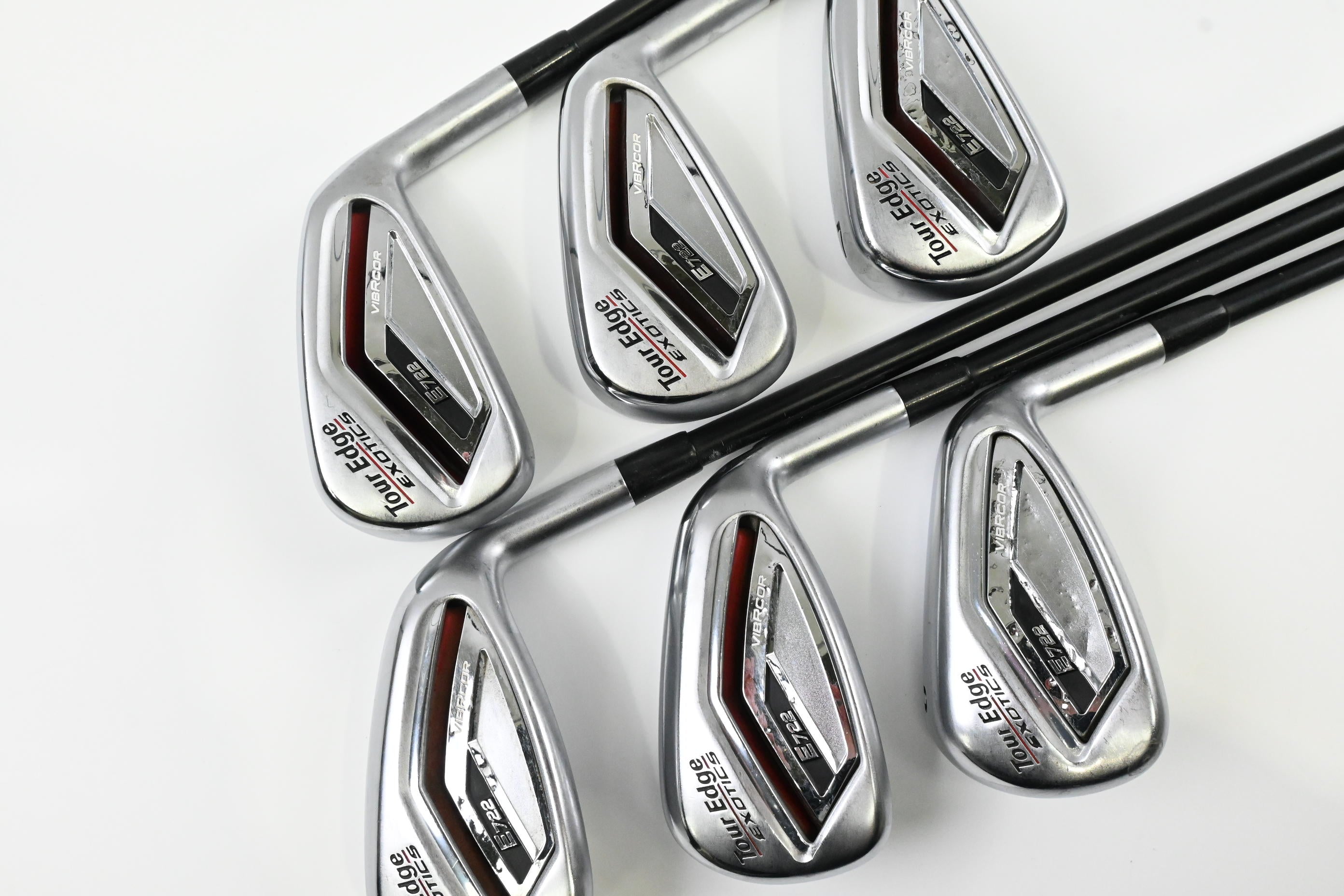 Tour Edge E722 Irons / 5-PW / Regular Flex KBS TGI 70 Shafts