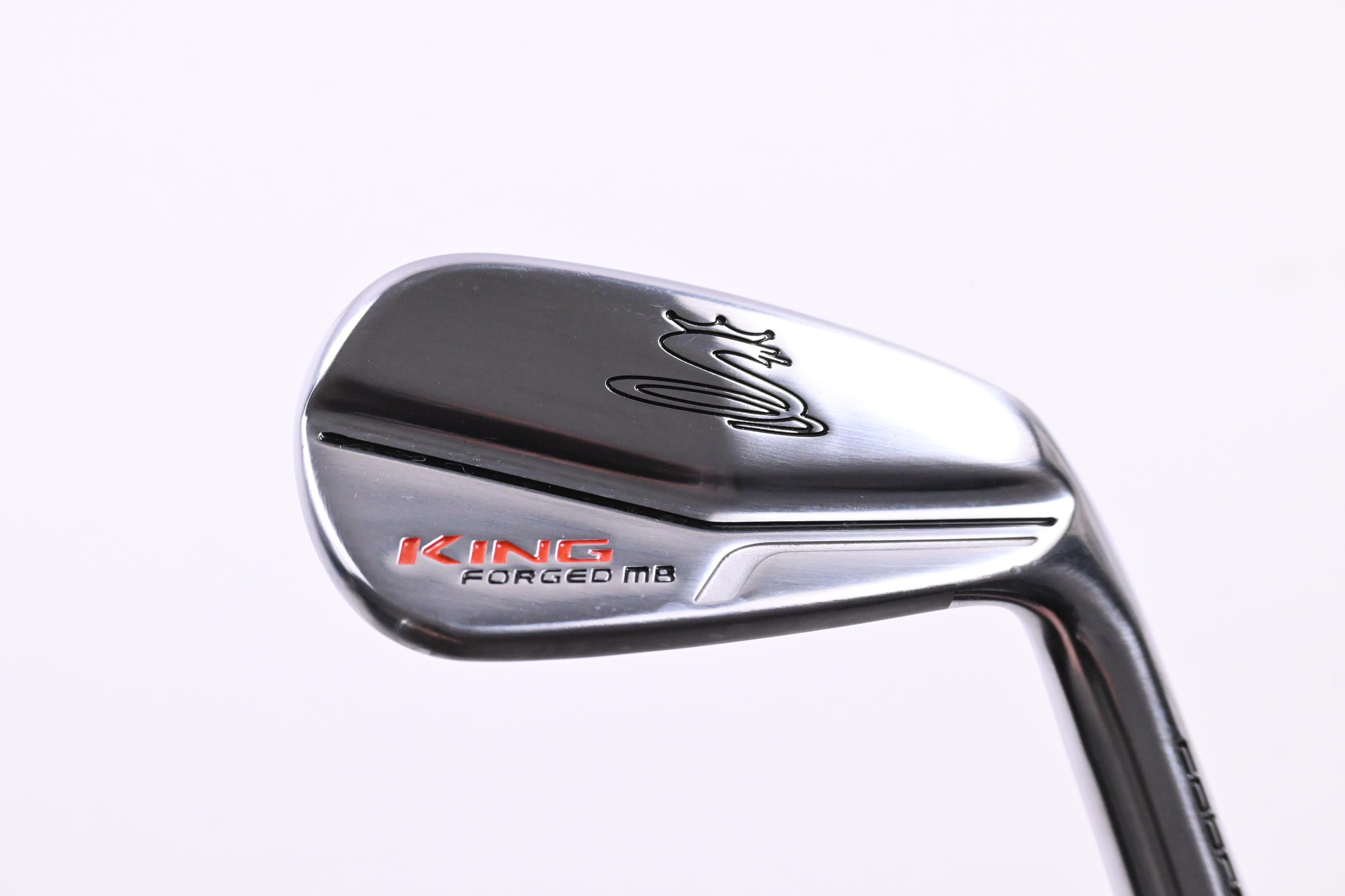 Cobra King Forged CB/MB Silver #7 Iron / Stiff Flex KBS C-Taper 120 Shaft