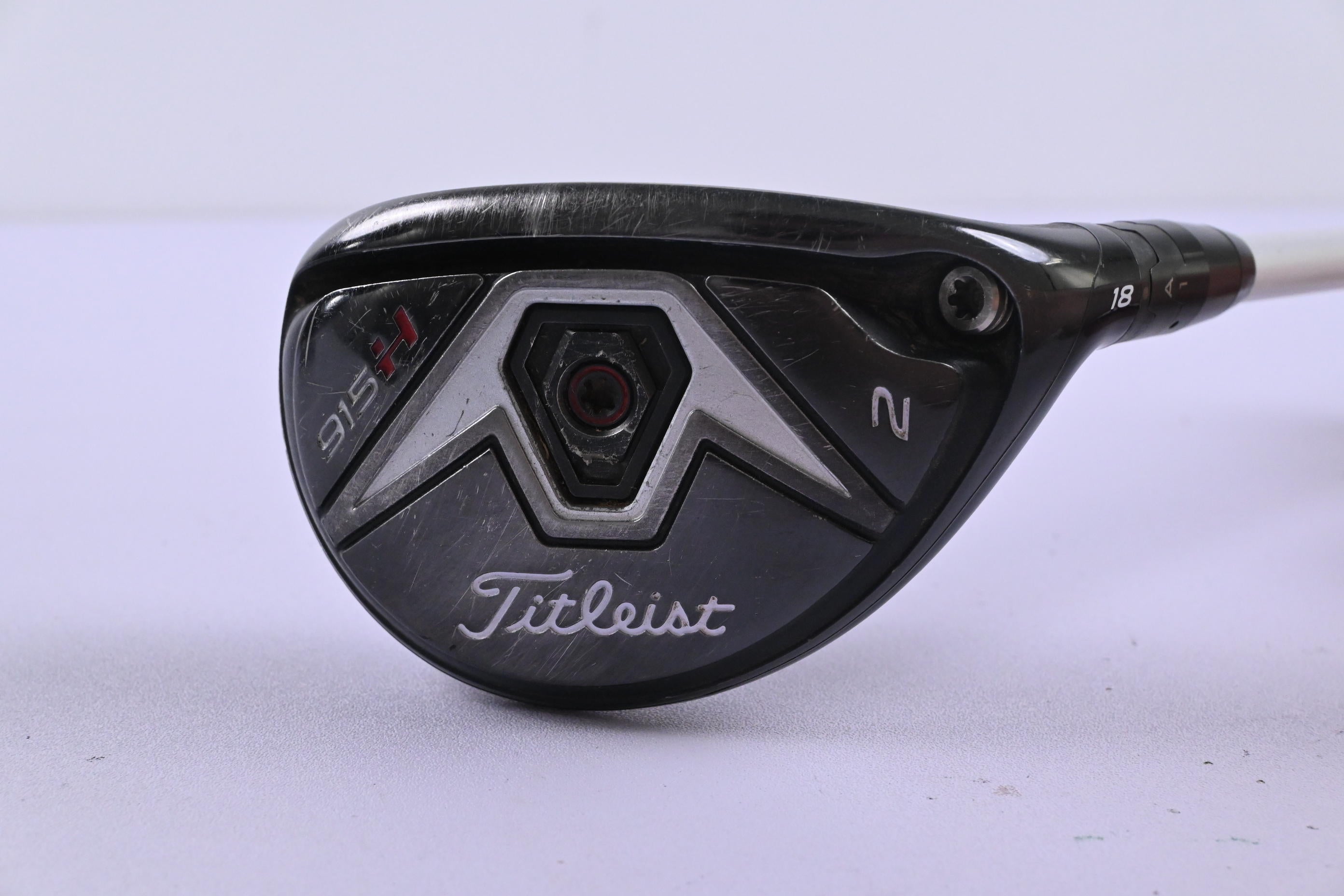 Titleist 915H #2 Hybrid / 18 Degree / Stiff Flex Aldila Rogue 95 MSI Shaft