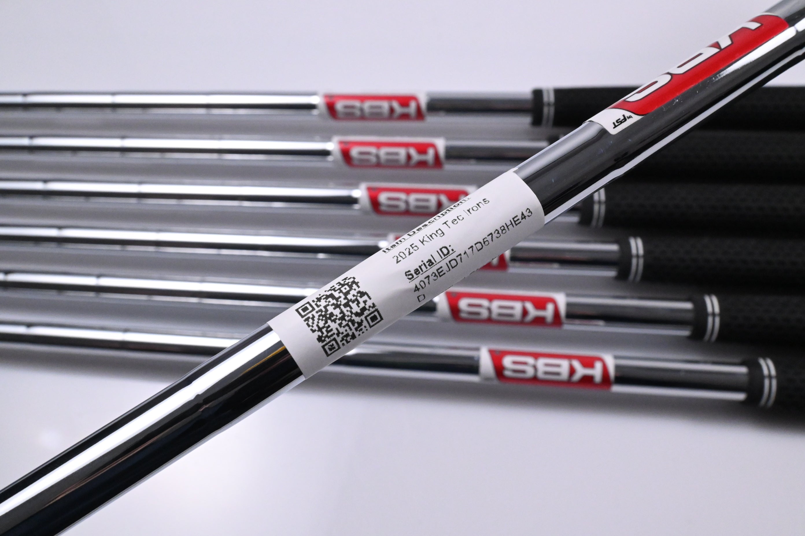 Cobra 2025 King Tec Irons / 4-PW / Regular Flex KBS Tour Lite Shafts