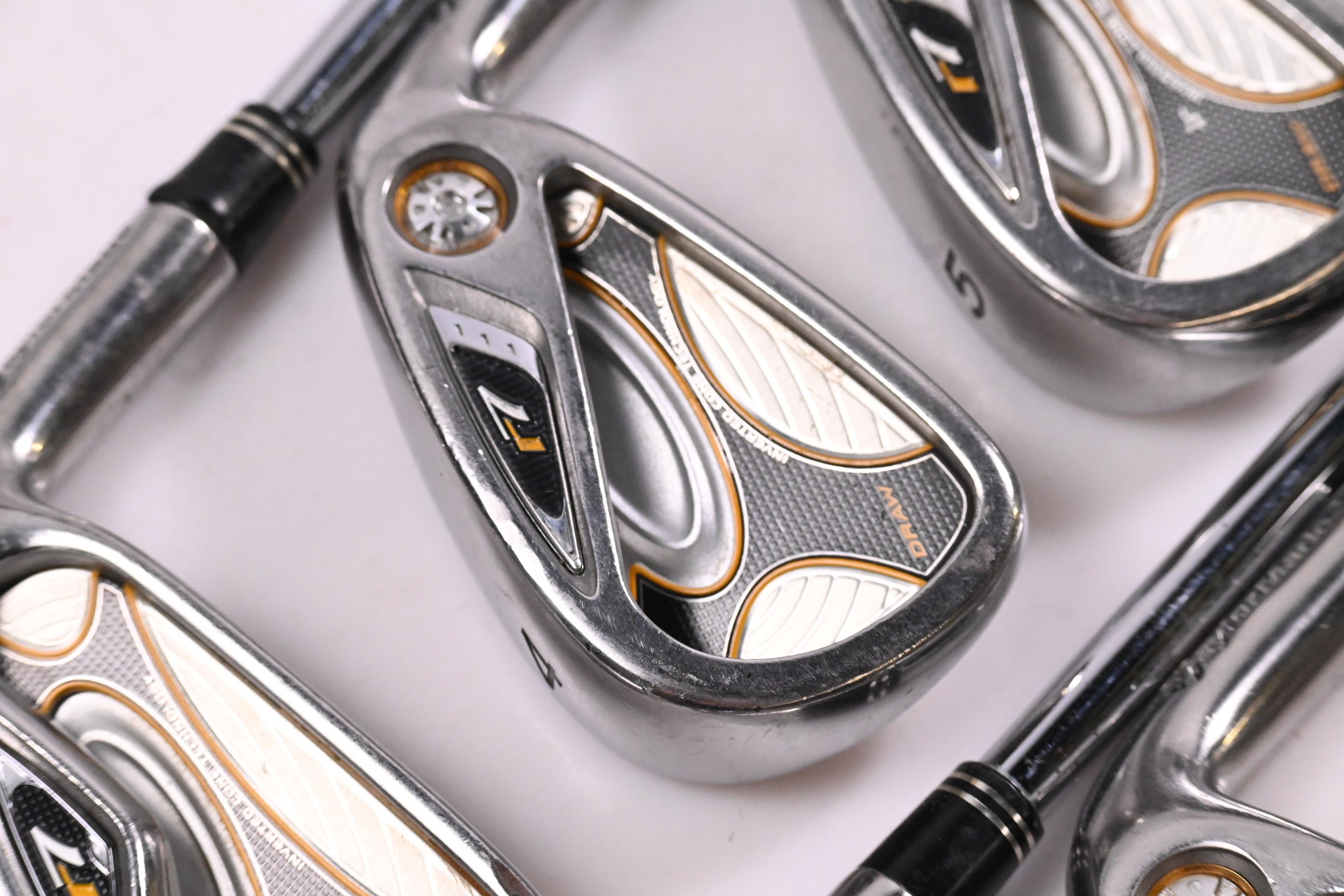 Taylormade R7 Draw Irons / 3-PW / Regular Flex Taylormade T-Step 90 Shafts