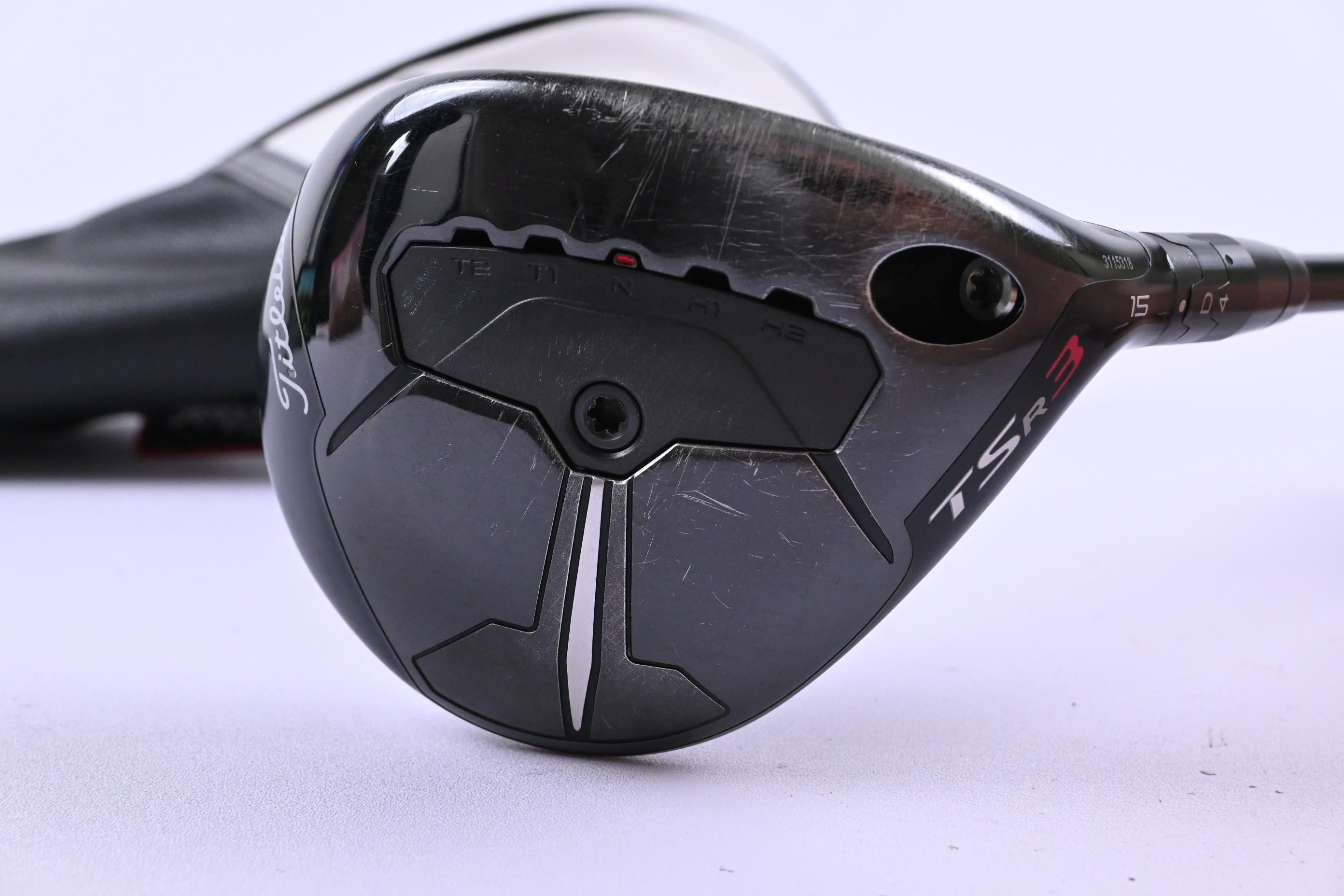 Titleist TSR3 #3 Wood / 15 Degree / Stiff Flex HZRDUS Gen4 Silver 70 Shaft