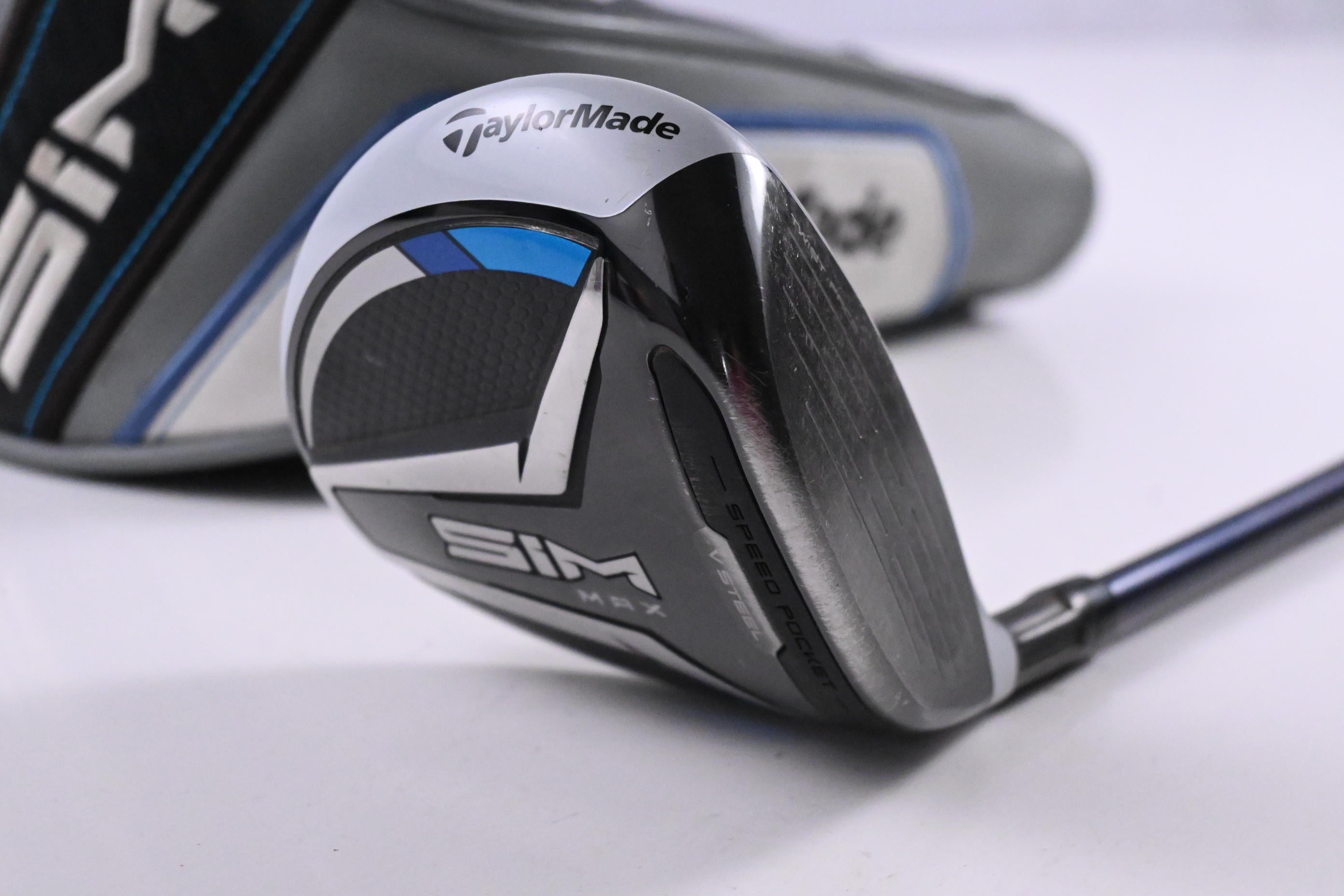 Taylormade SIM Max #3 Wood / 15 Degree / Stiff Flex Ventus Blue 6 Shaft
