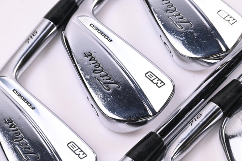 Titleist 716 MB Irons / 4-PW / Stiff Flex Dynamic Gold AMT S300 Shafts