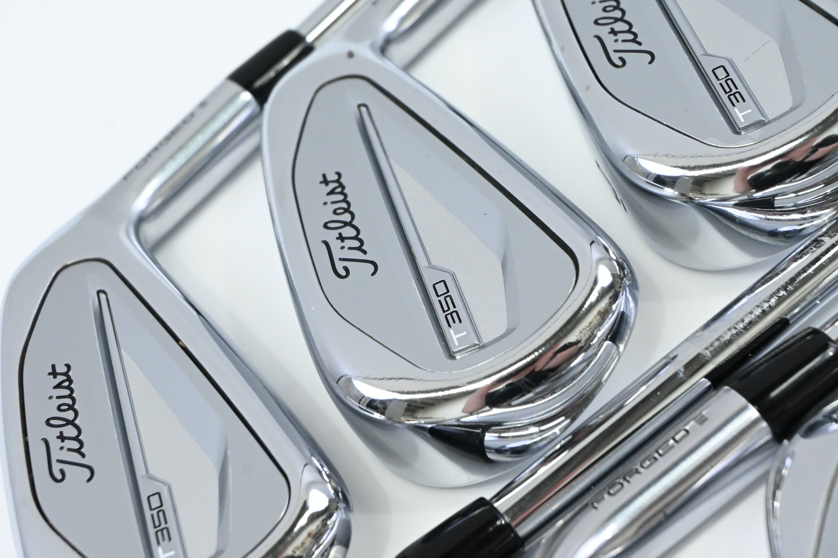 Titleist T350 Irons / 4-PW / Regular Flex AMT Red R300 Shafts