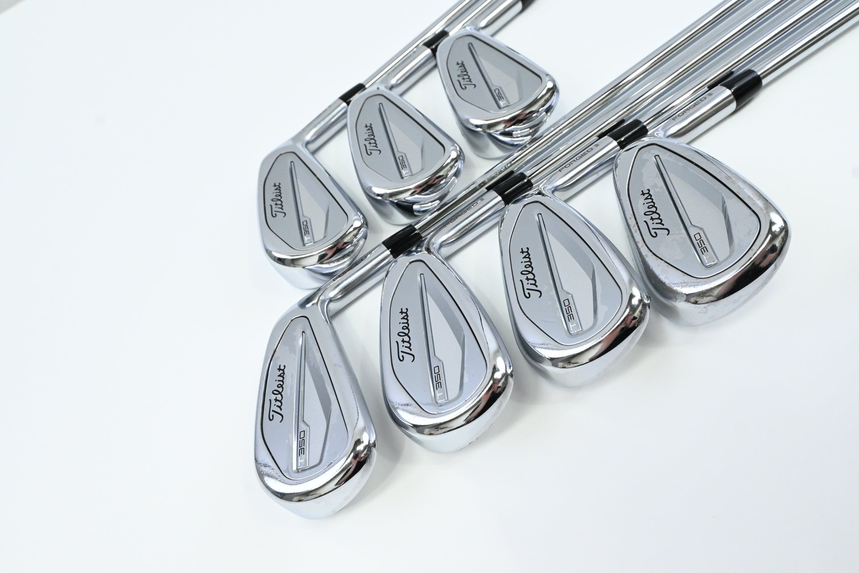 Titleist T350 Irons / 4-PW / Regular Flex AMT Red R300 Shafts