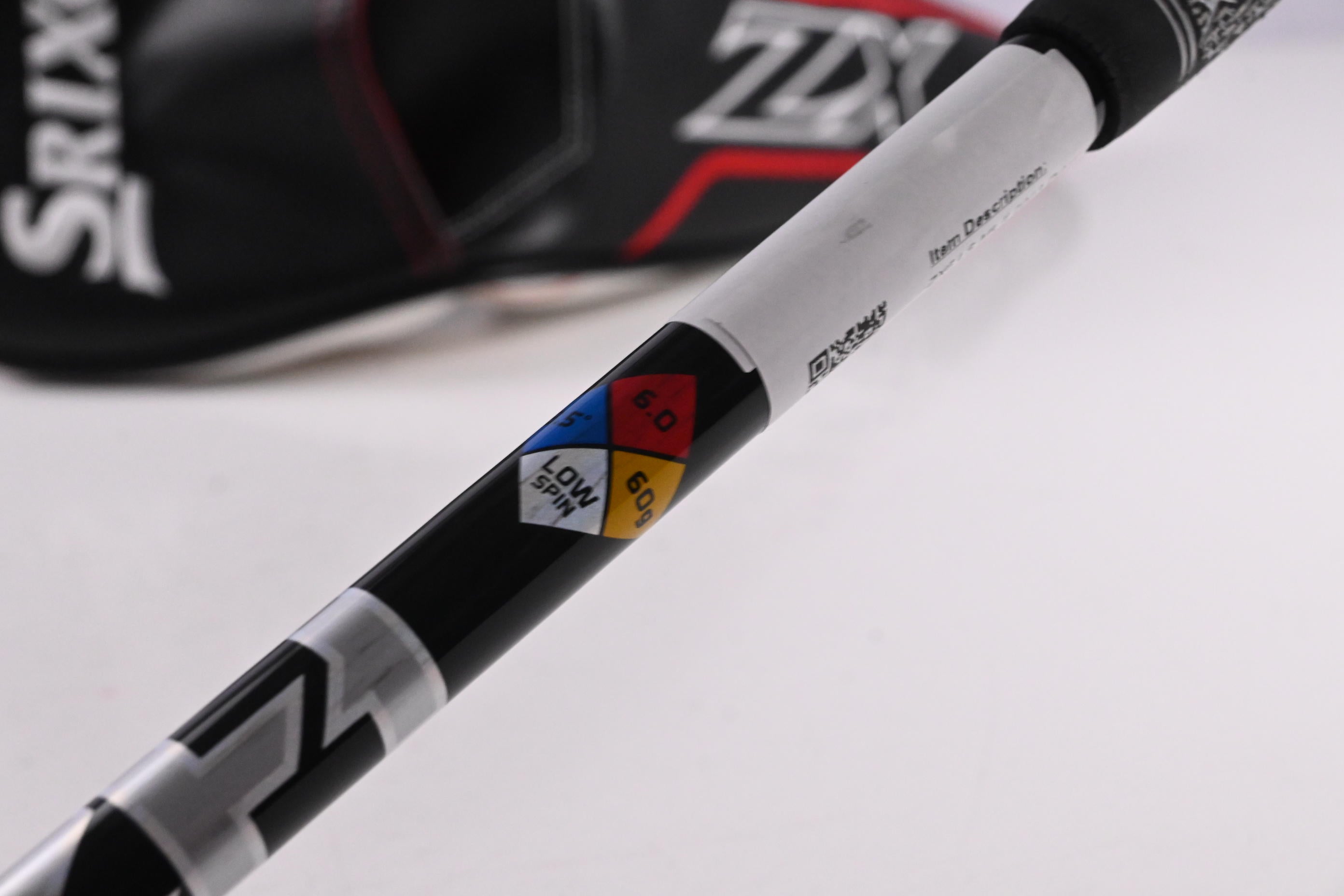 Srixon ZX5 LS Mk II Driver / 9.5 Degree / Stiff Flex HZRDUS Gen4 Black 60 Shaft