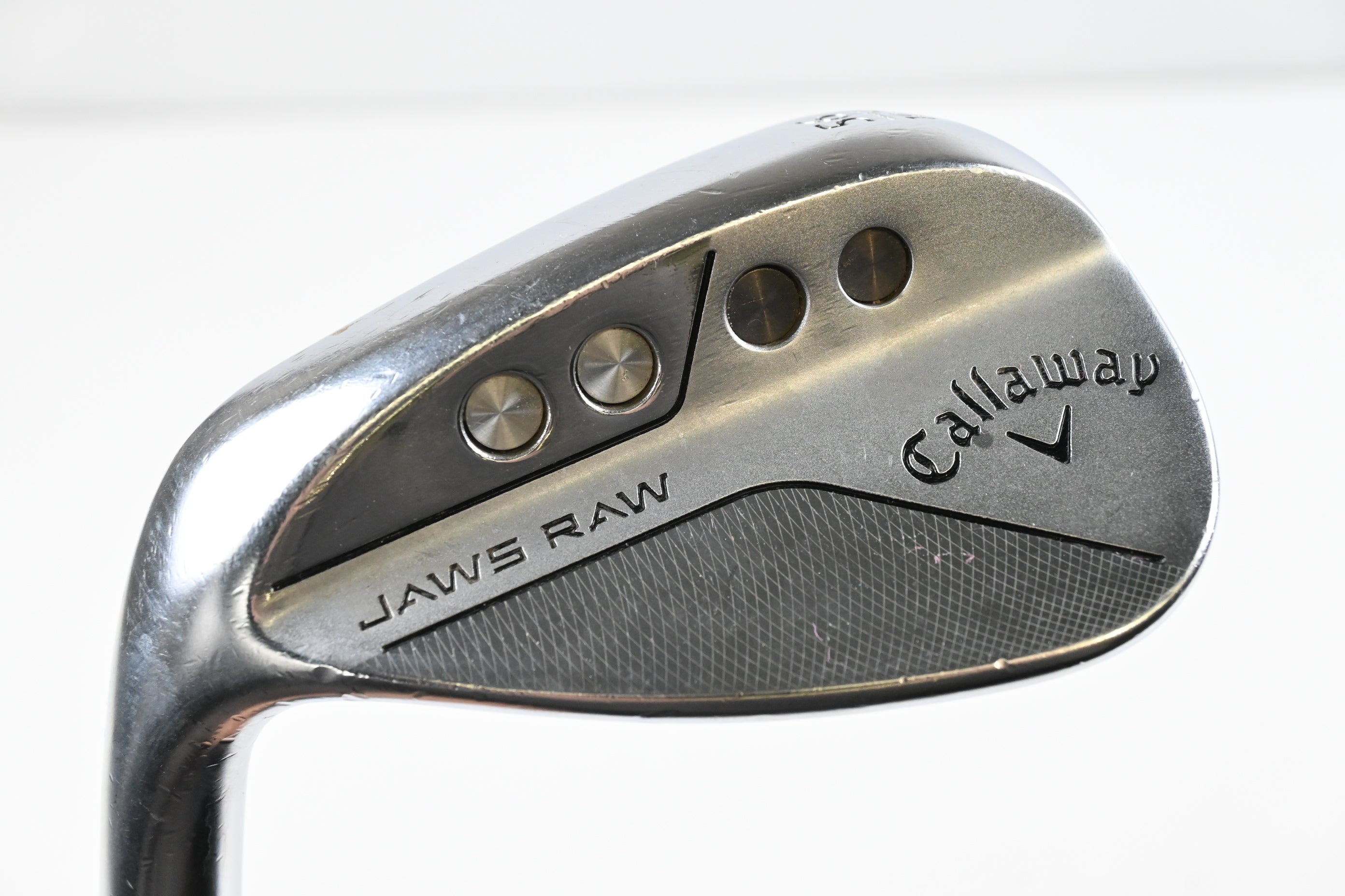 Left Hand Callaway Jaws Raw Sand Wedge / 56 Degree / Stiff Flex N.S.Pro Modus 3