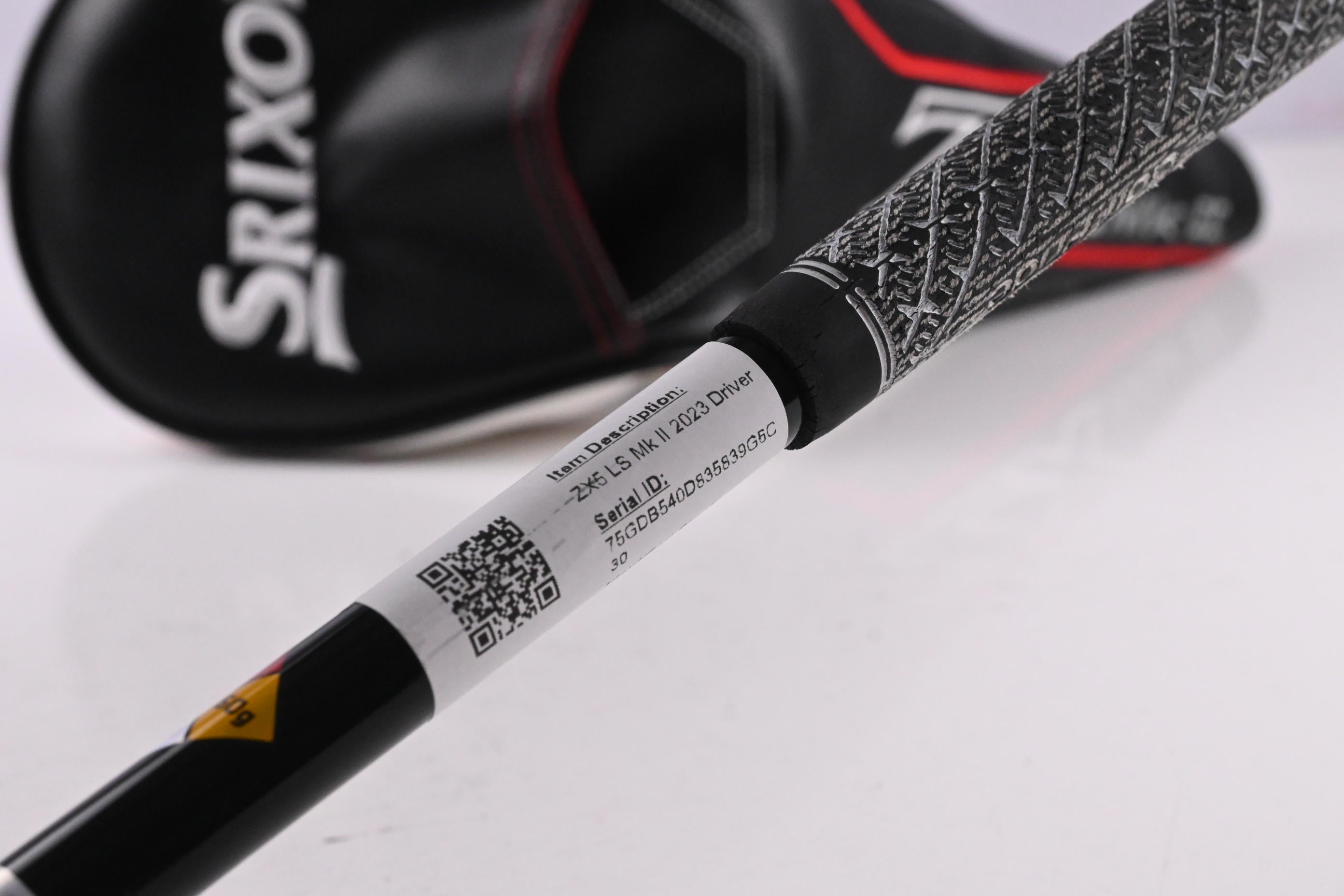 Srixon ZX5 LS Mk II Driver / 9.5 Degree / Stiff Flex HZRDUS Gen4 Black 60 Shaft