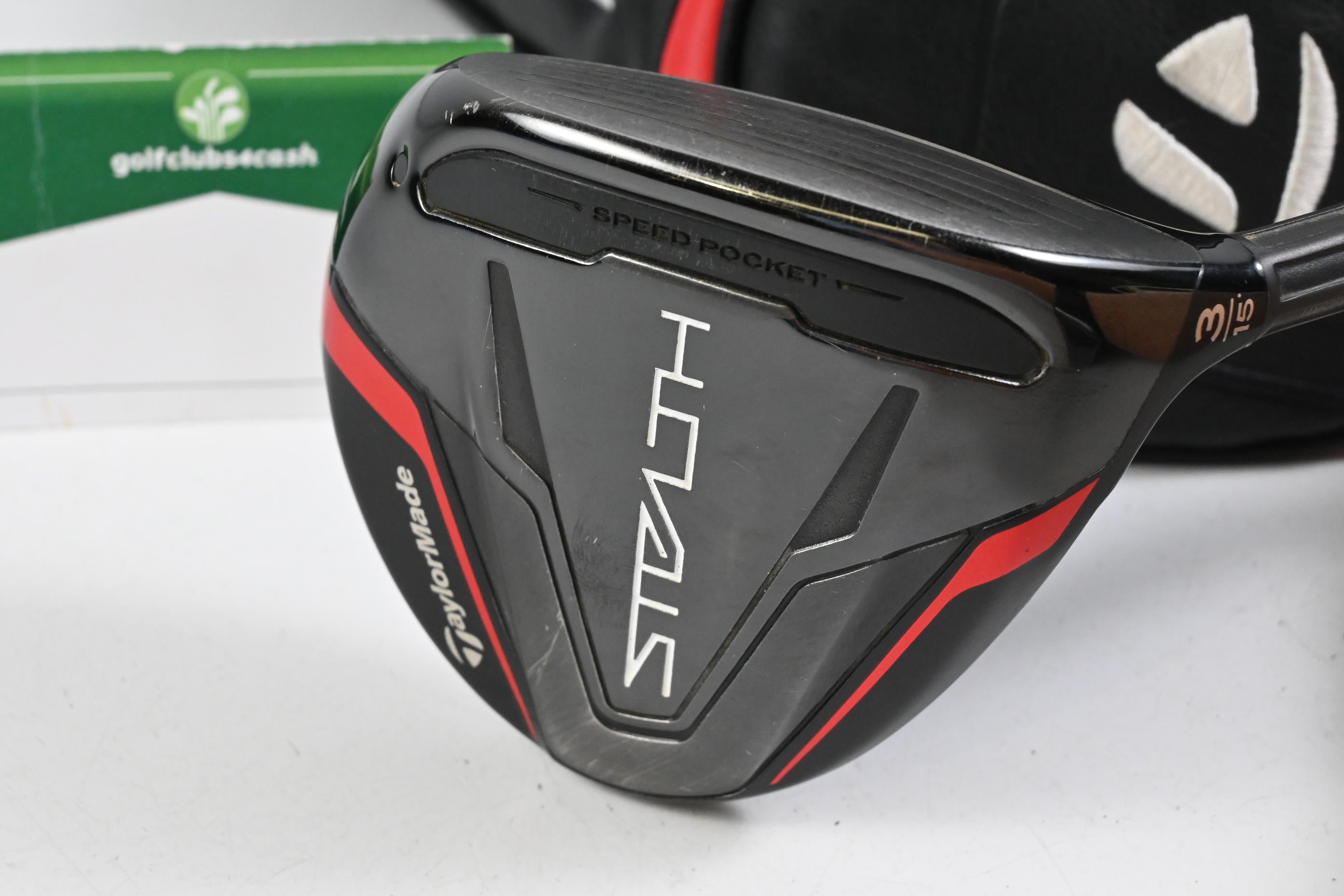 Taylormade Stealth #3 Wood / 15 Degree / Stiff Flex Fujikura Ventus Red 6 Shaft