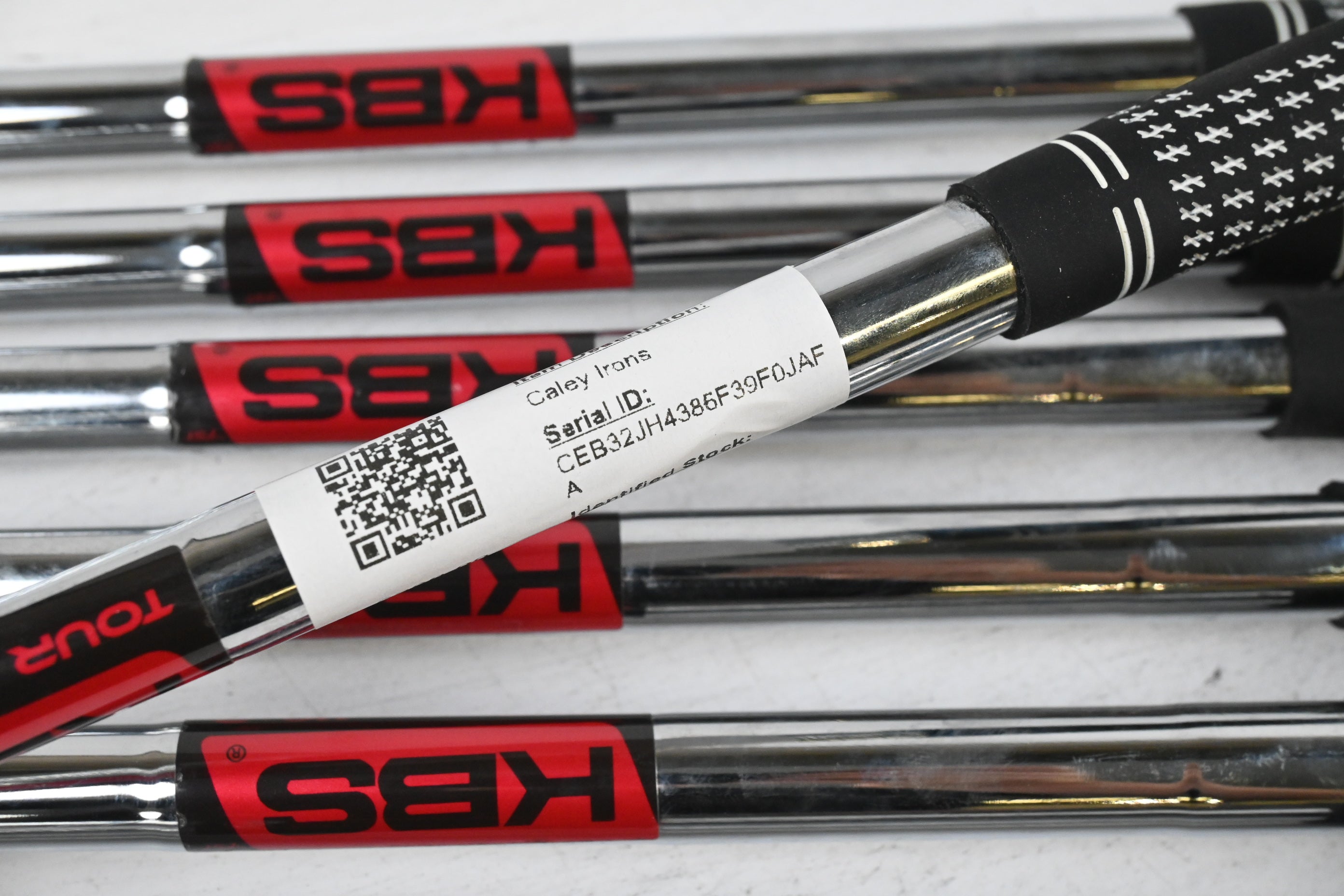 Caley Irons / 4-PW / Regular Flex KBS Tour 110 Shafts