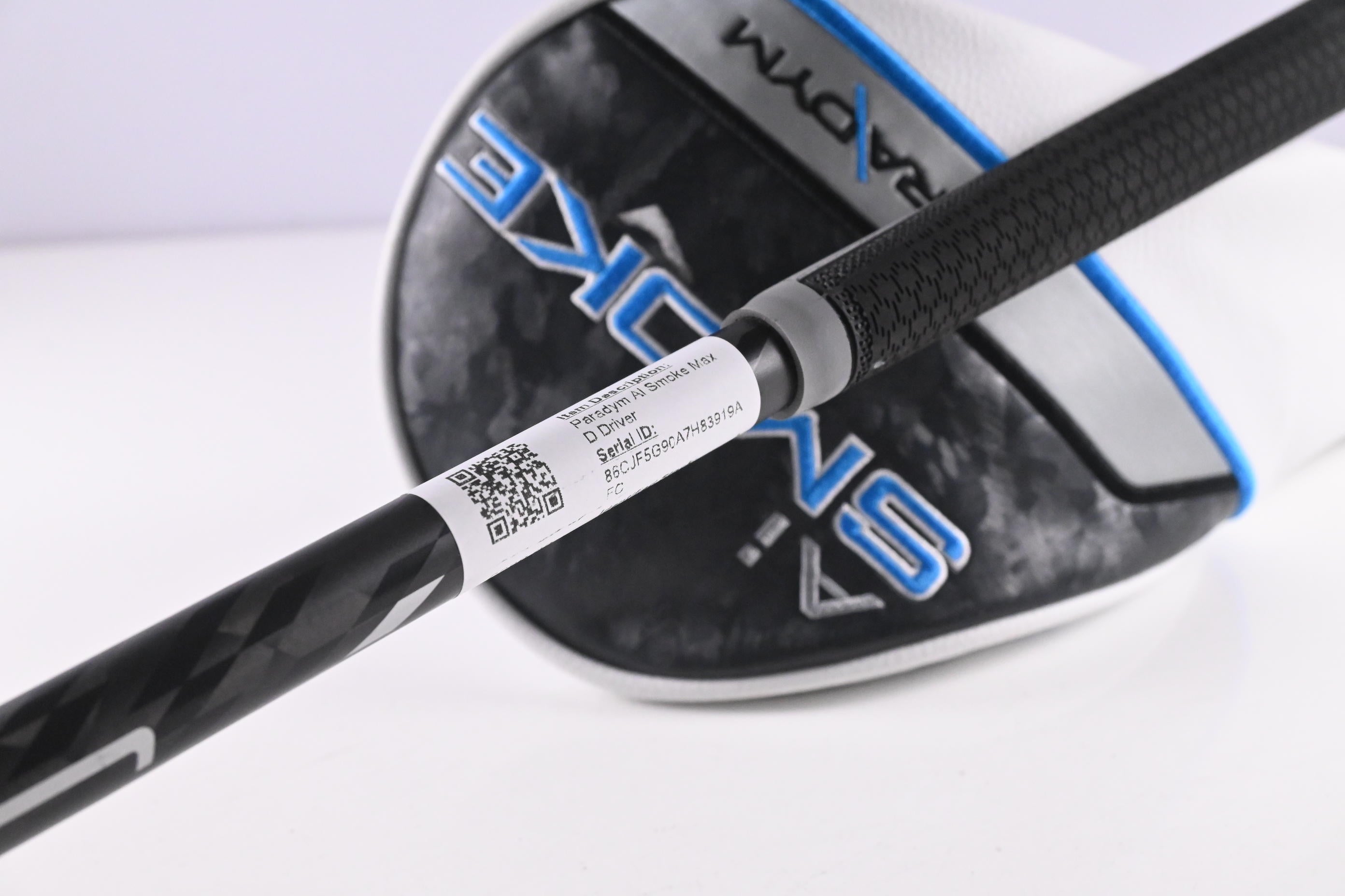 Callaway Paradym Ai Smoke Max D Driver / 10.5 Degree / Senior Flex Cypher 2.0 40