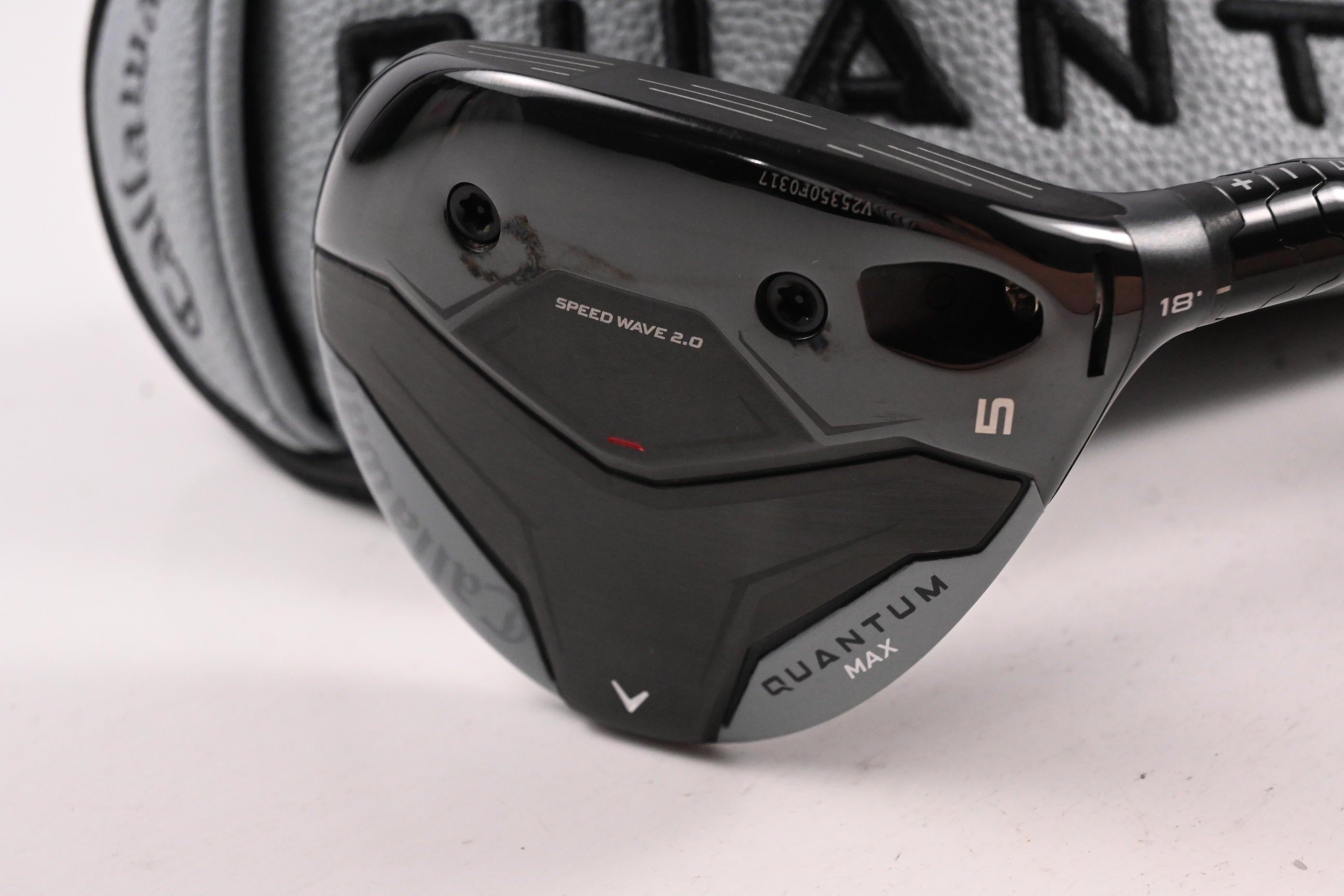 Callaway Quantum Max #5 Wood / 18 Degree / Regular Flex Vanquish 4 Shaft