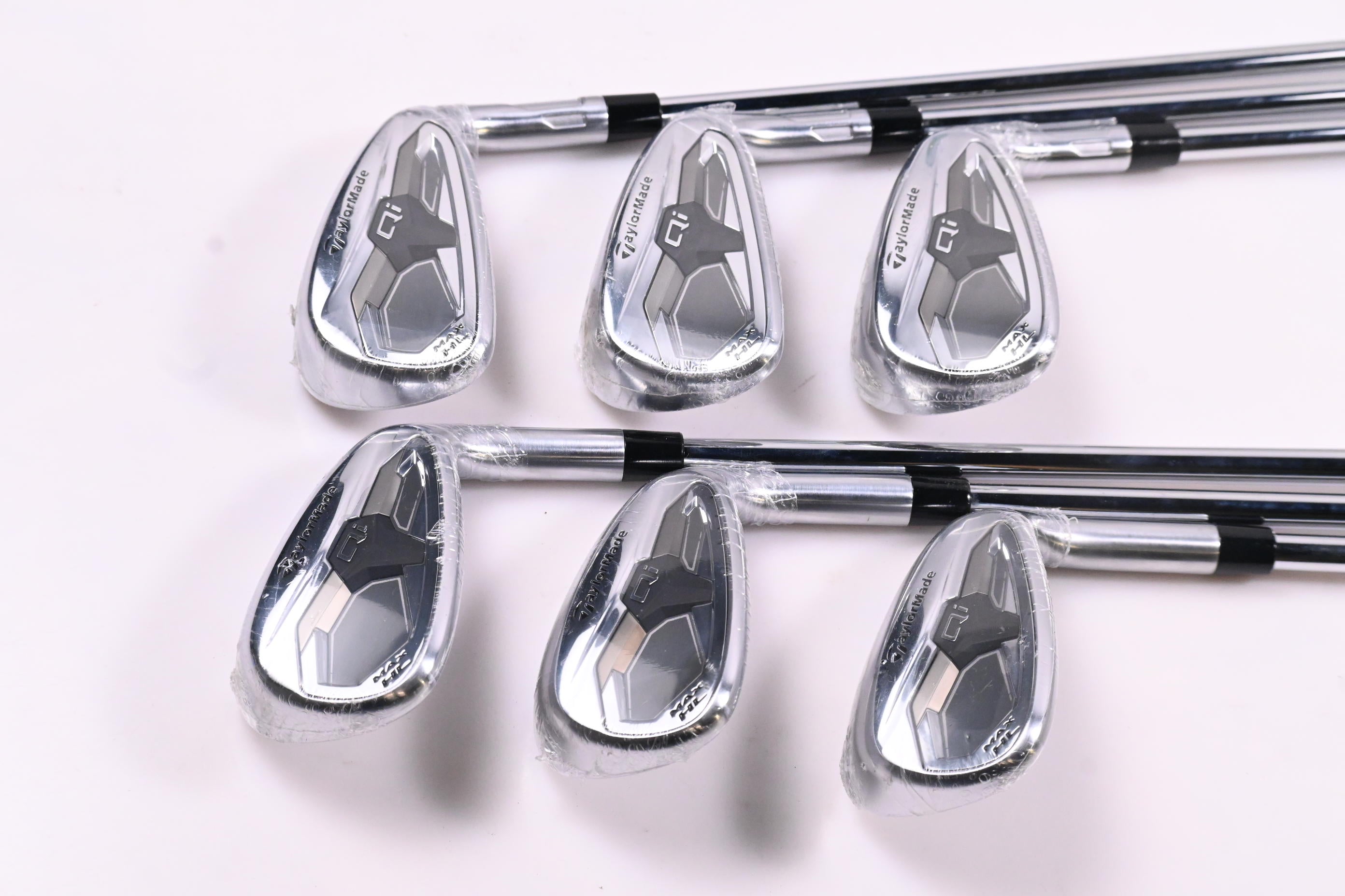 Taylormade Qi Max HL Irons / 6-PW+GW / Regular Flex Project X Red 100 Shafts