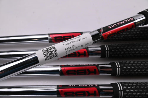 Cobra Forged Tec 2022 Irons / 5-PW / Regular Flex KBS $-Taper Lite Shafts