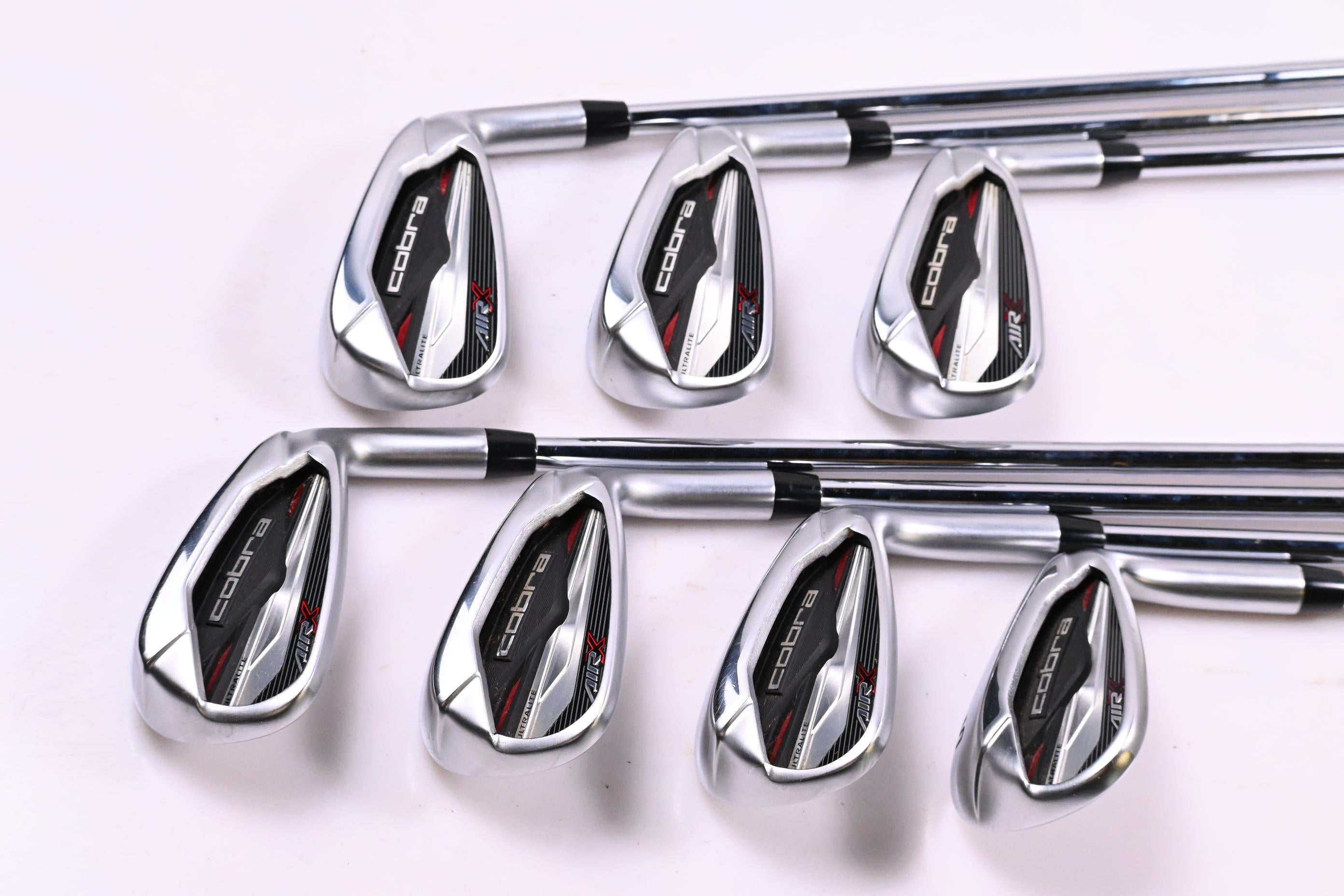 Cobra Air-X Irons / 5-PW+SW / Regular Flex Cobra Ultralite Shafts