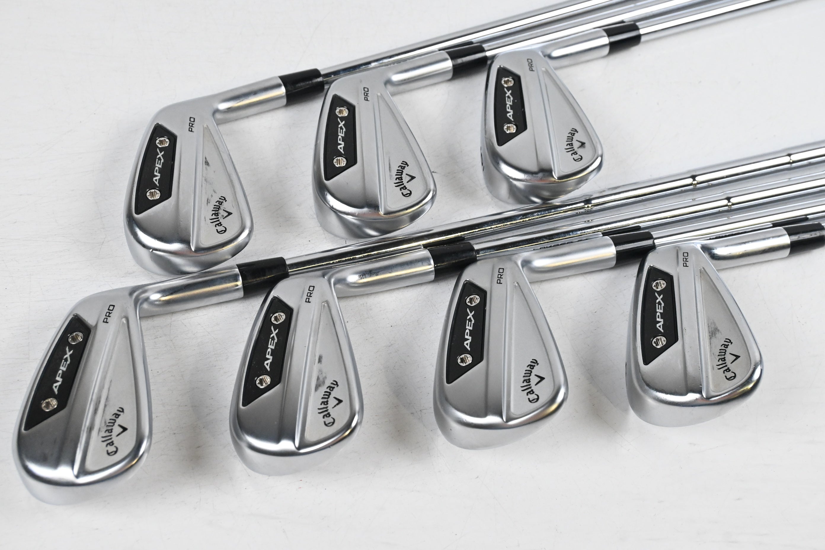 Callaway Apex Pro 24 Irons / 4-PW / Stiff Flex Dynamic Gold Mid 115 S300 Shaft