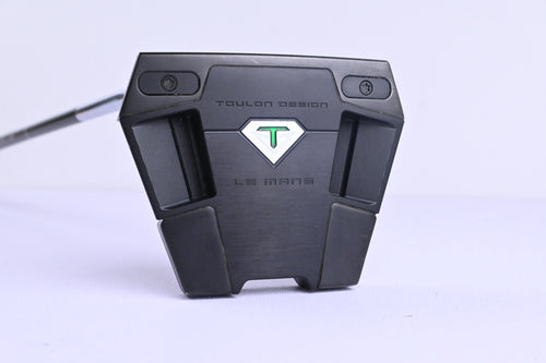 Left Hand Odyssey Toulon Blackout Le Mans Putter / 34 Inch