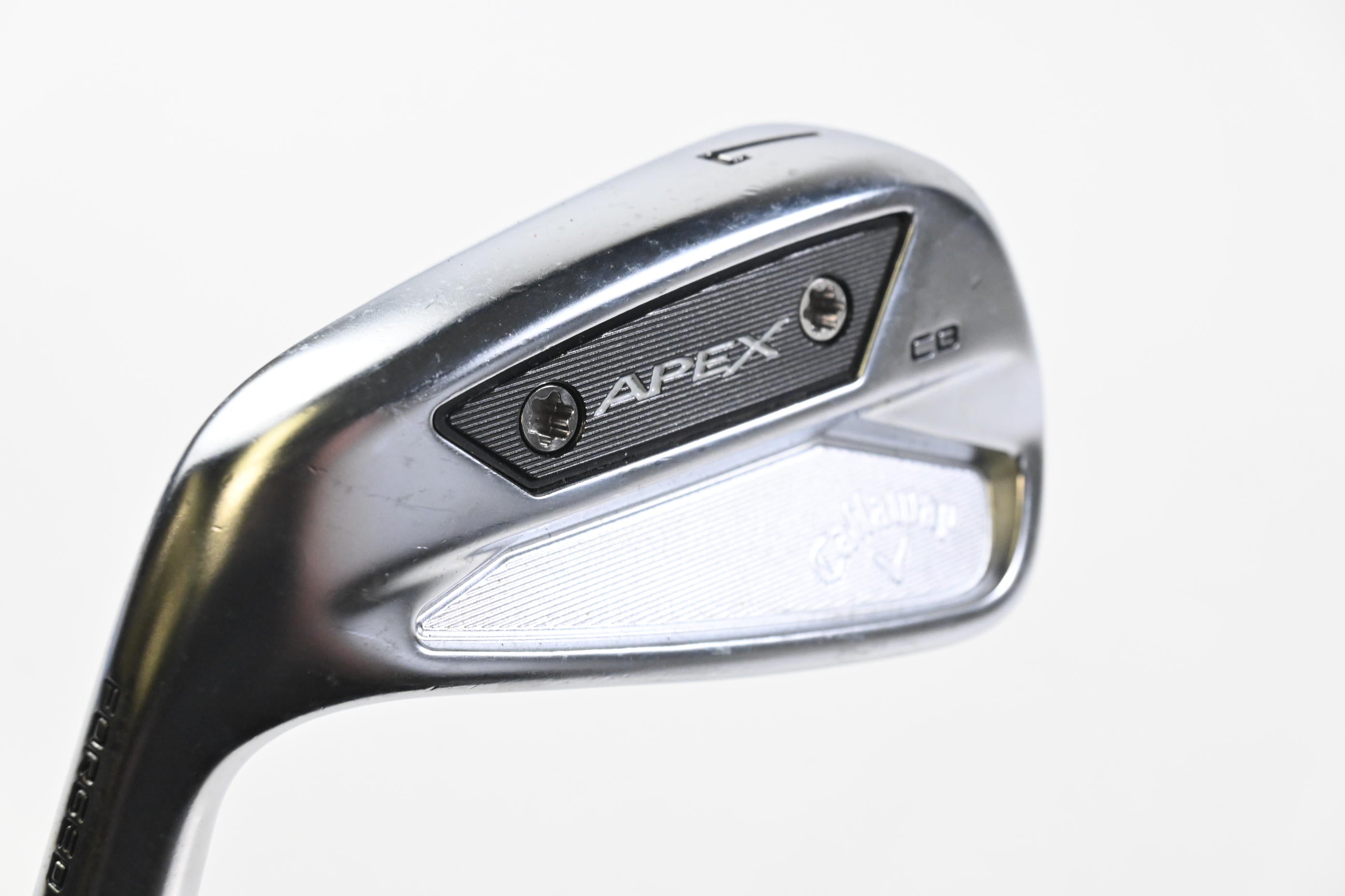 Left Hand Callaway Apex CB 24 #7 Iron / Stiff Flex Dynamic Gold S300 Shaft