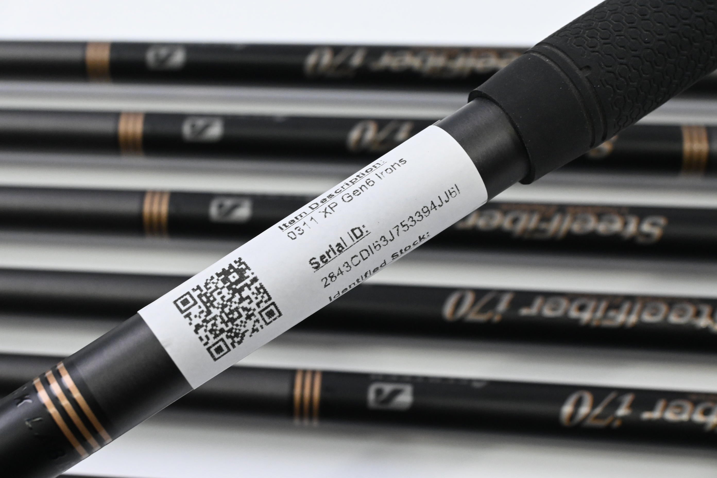 PXG 0311 XP Gen6 Irons / 4-PW / Regular Flex SteelFiber i70 Shafts