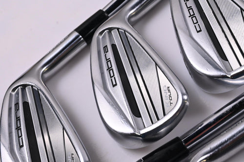 Cobra King Tour 2023 Irons / 4-PW+GW / Stiff Flex KBS $-Taper 120 Shafts