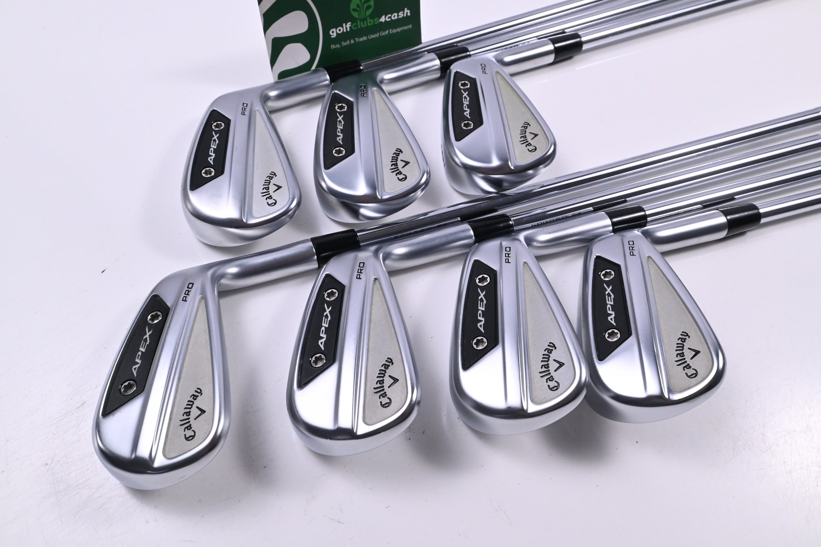Callaway Apex Pro 24 Irons / 4-PW / Regular Flex AMT Red R300 Shafts