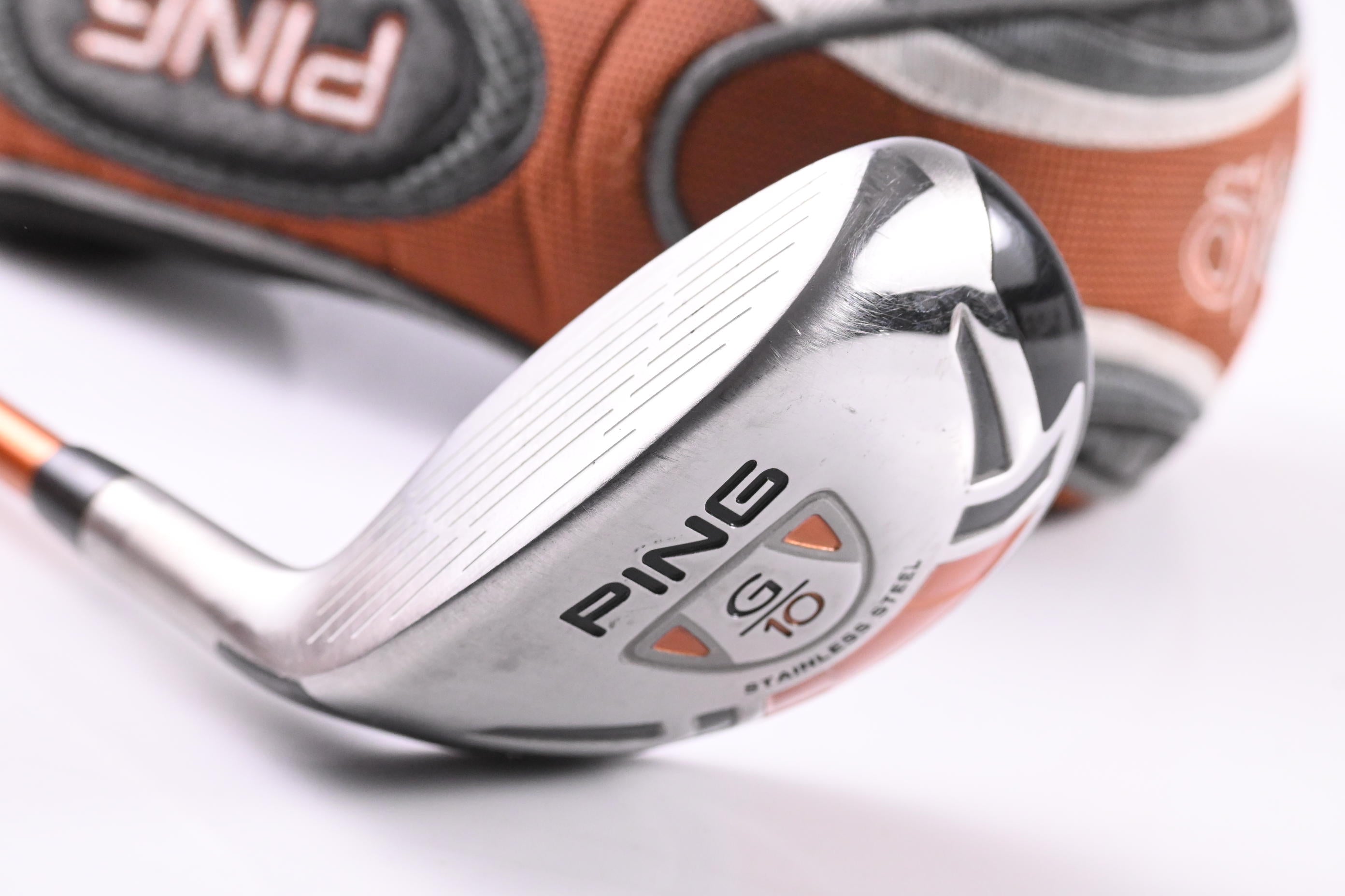 Left Hand Ping G10 #3 Hybrid / 21 Degree / Stiff Flex Ping TFC 129 Shaft