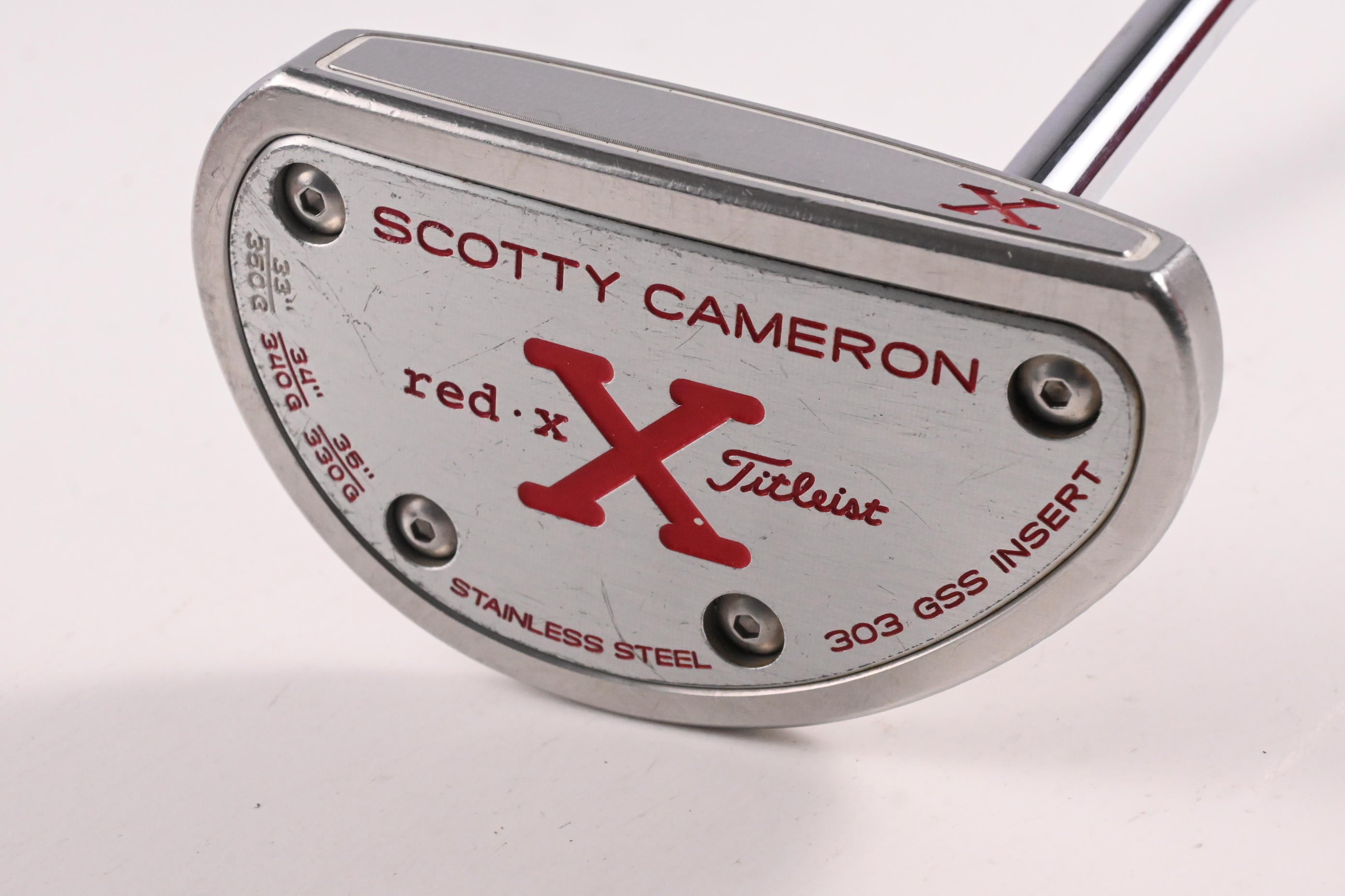 Scotty Cameron Red X Putter / 35 Inch