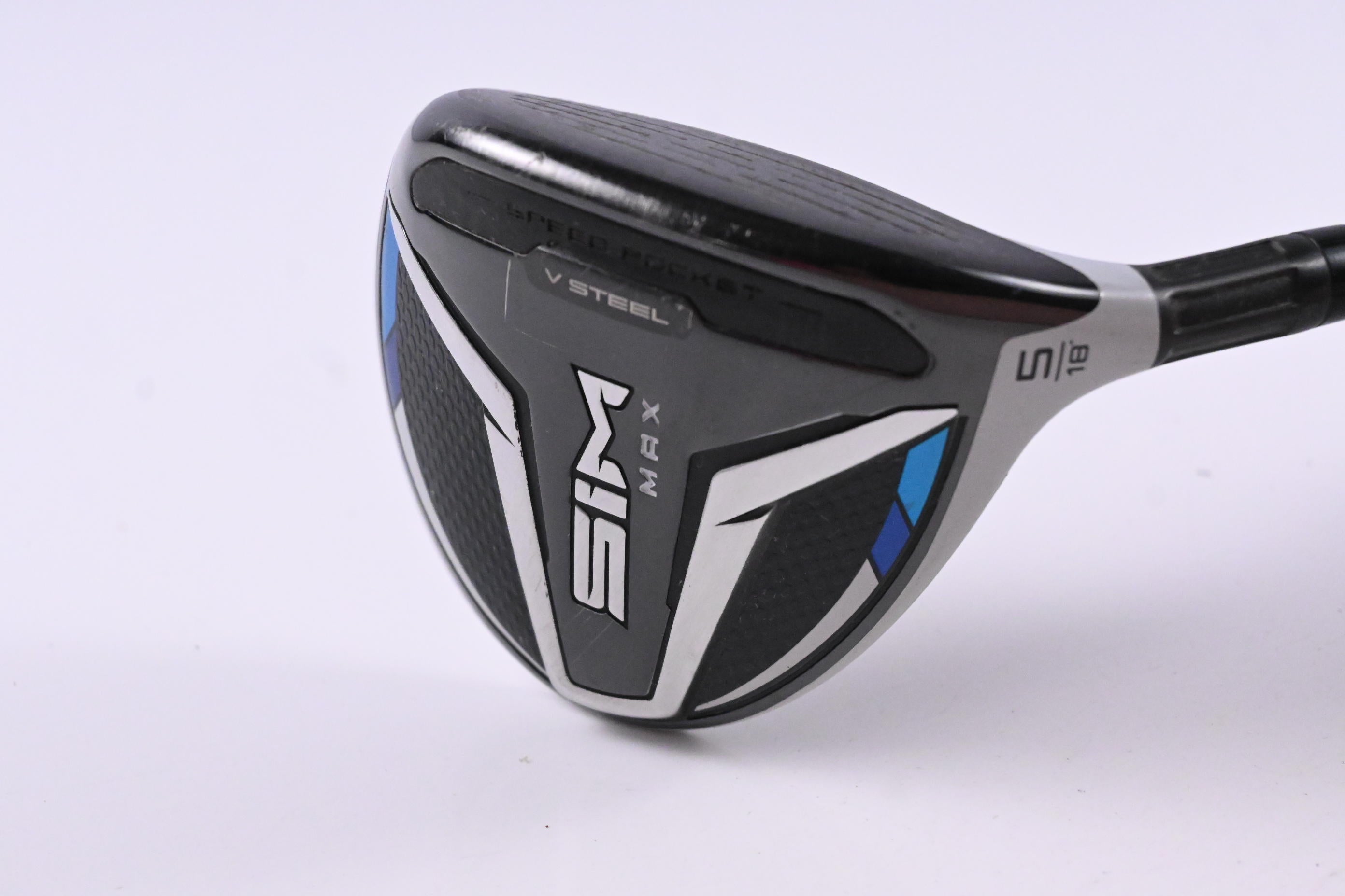 Taylormade SIM Max #5 Wood / 18 Degree / Regular Flex Ventus Blue 5 Shaft